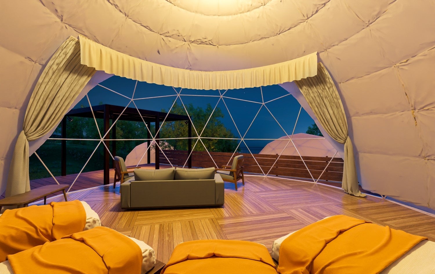 シーサイドテラス千葉鴨川　グランピングエリア