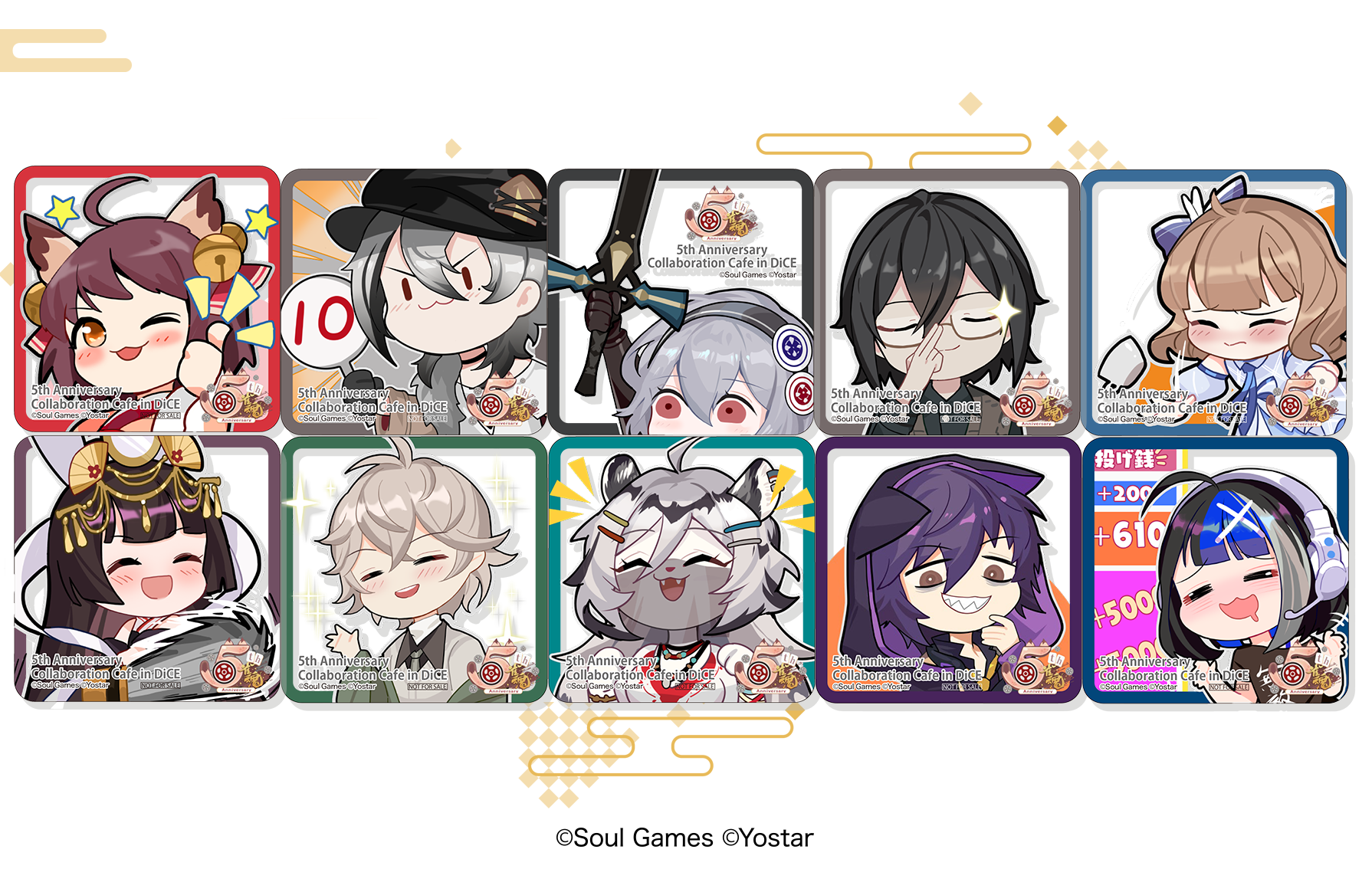 雀魂×　DiCE　コラボカフェ第三弾 一姫 雀魂 -じゃんたま-』祝5周年！「雀魂×DiCE コラボカフェ第三弾