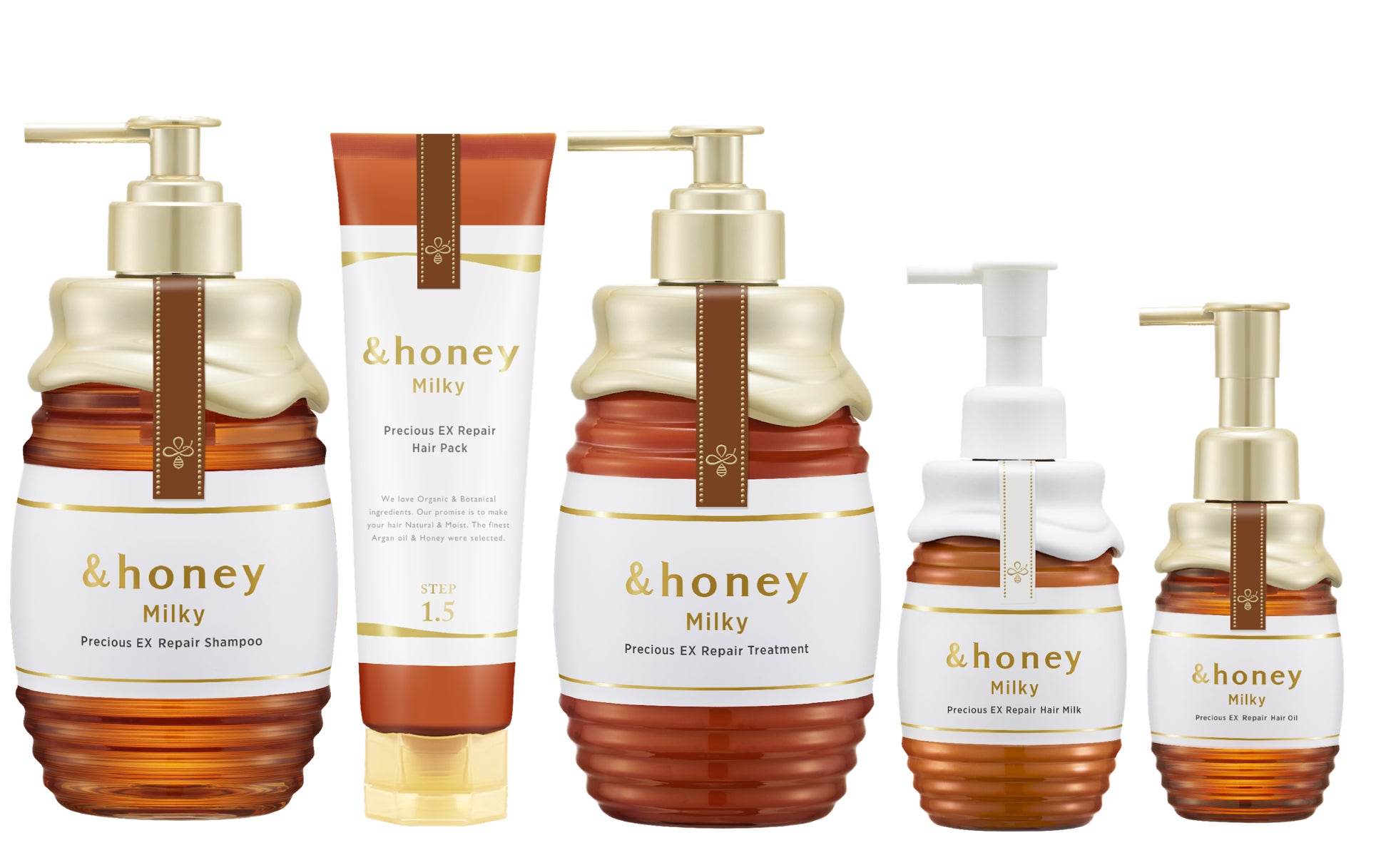 新品 &honey アンドハニー シャンプー トリートメント ヘアミルク 品薄 誕生、最高峰※1の濃蜜ダメージケア 「&honey」より髪のダメージ