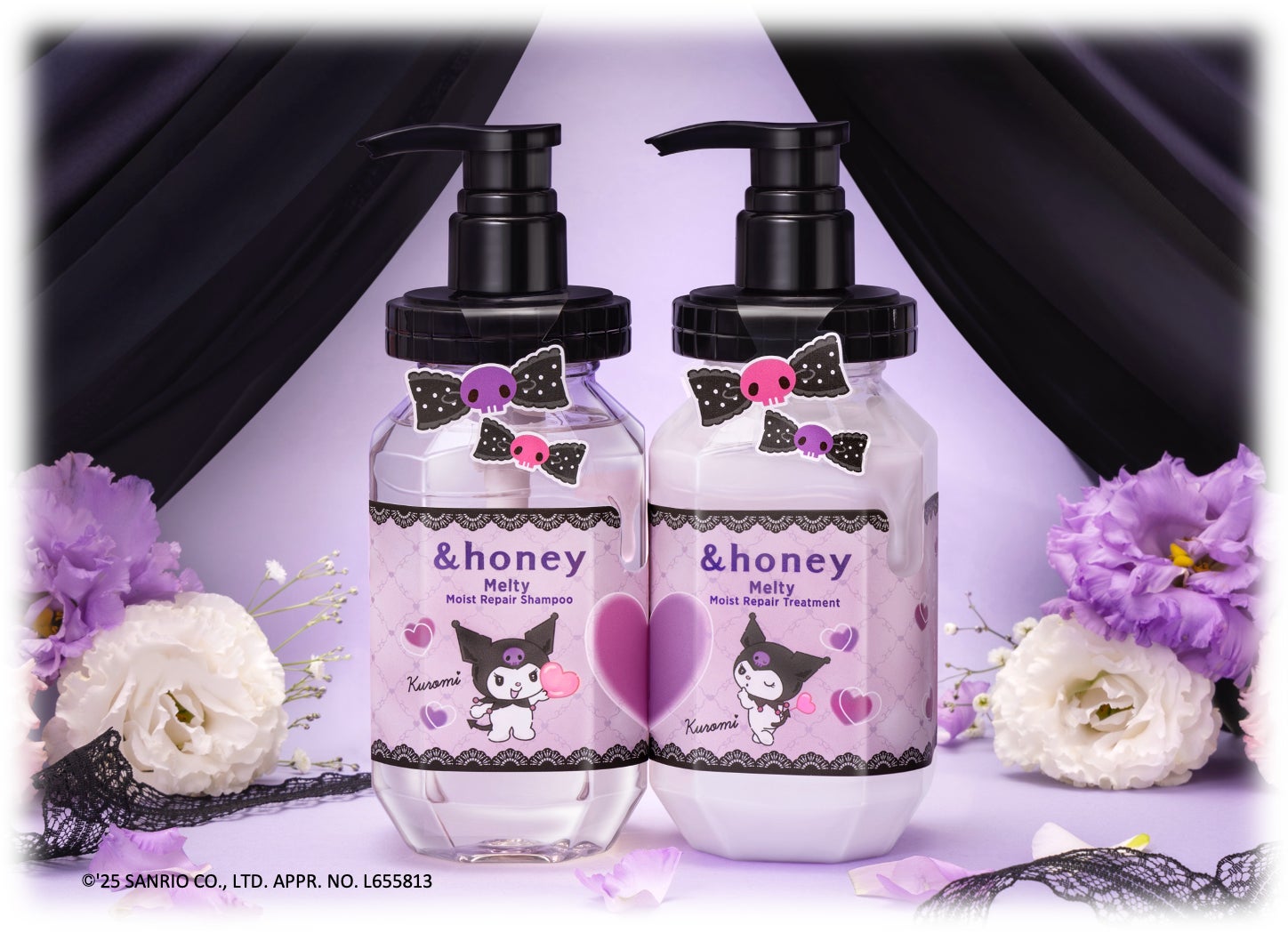 数量限定】&honeyより初の「クロミ コラボデザイン」が登場 数量限定】&honeyより初の「クロミ コラボデザイン」が登場