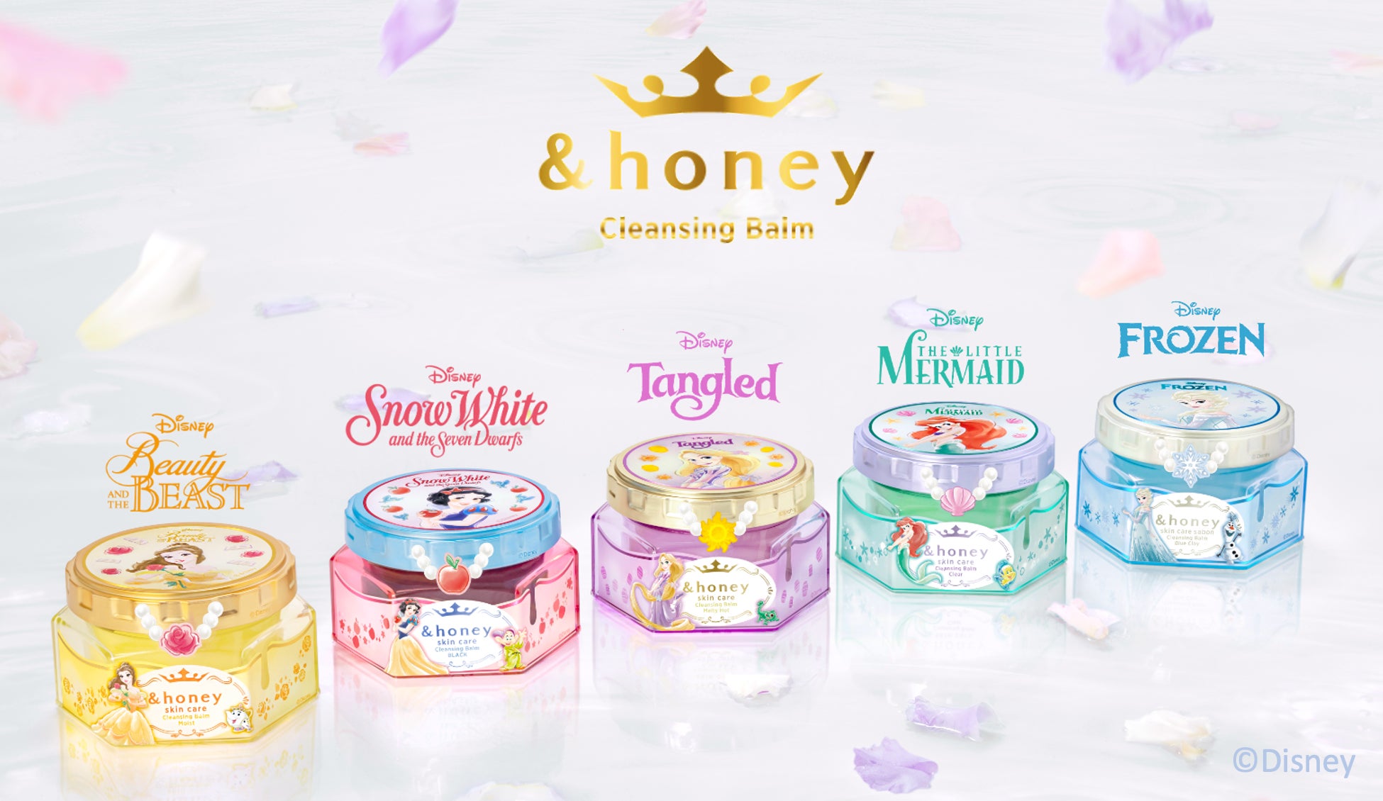 &honeyから新たなキャラデザイン登場】ディズニープリンセス&アナと雪 &honeyから新たなキャラデザイン登場】ディズニープリンセス&アナと雪