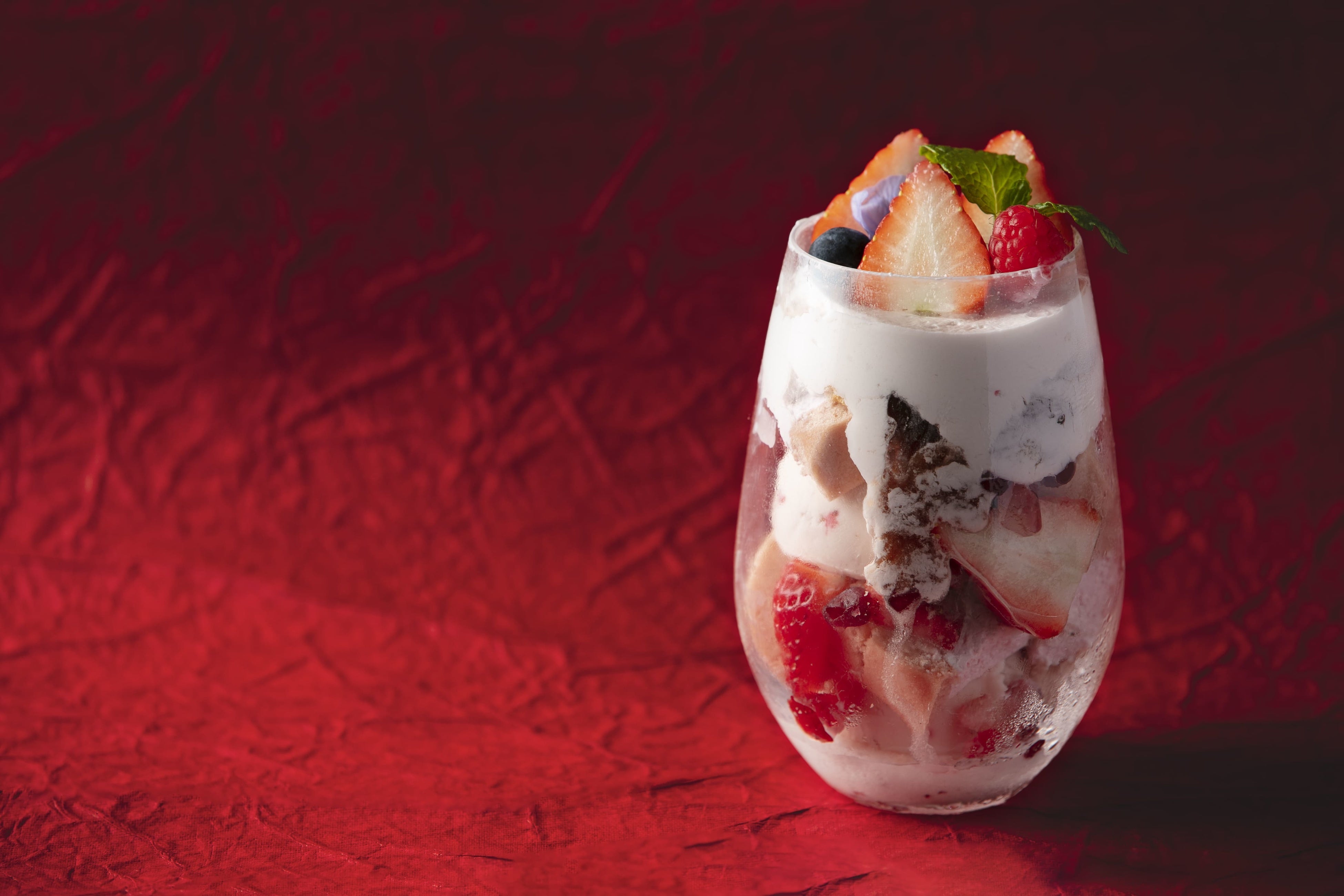 いちごのトライフル