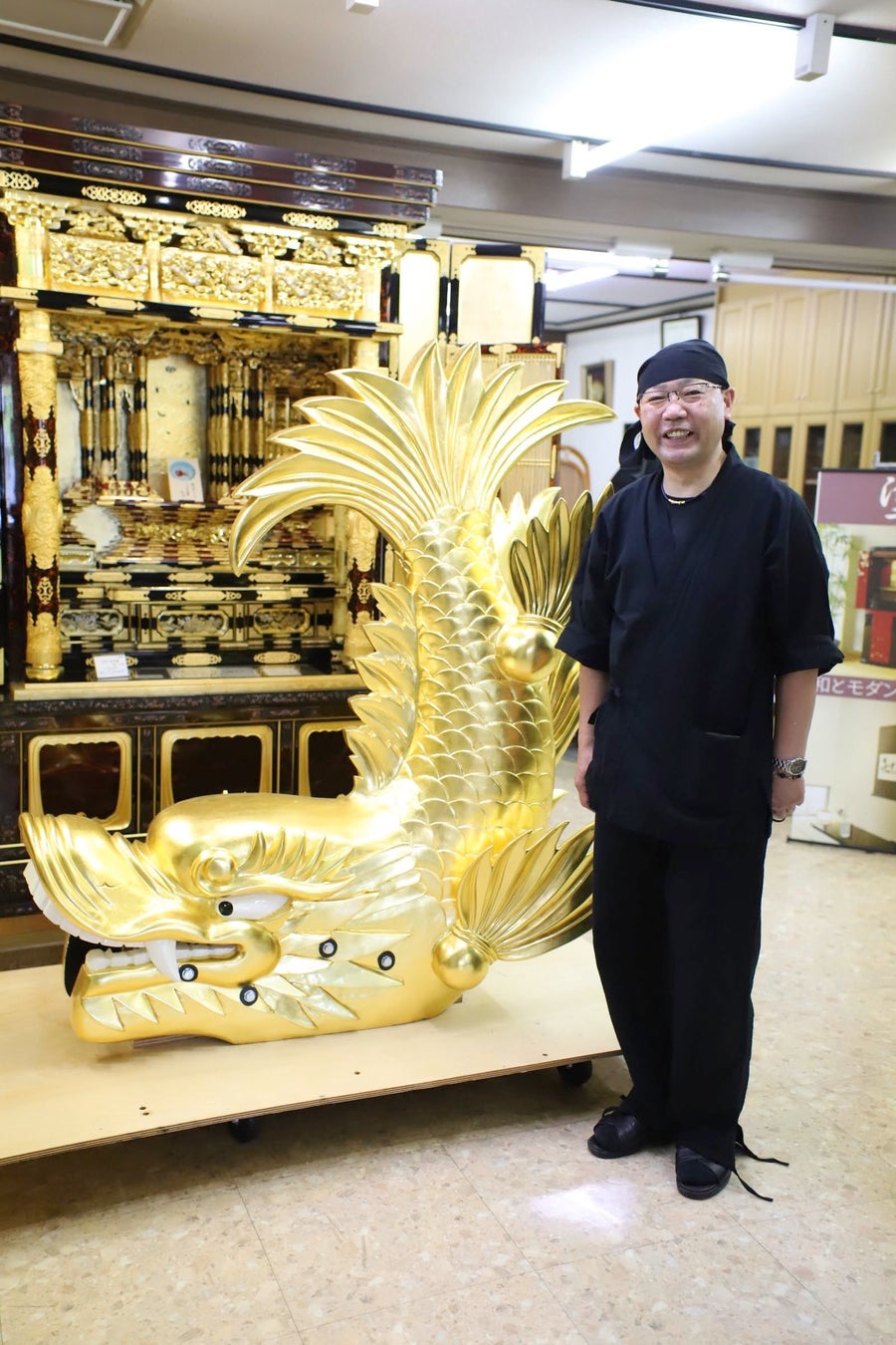 伝統工芸士 箔押師(はくおしし) 中澤 幸広 氏