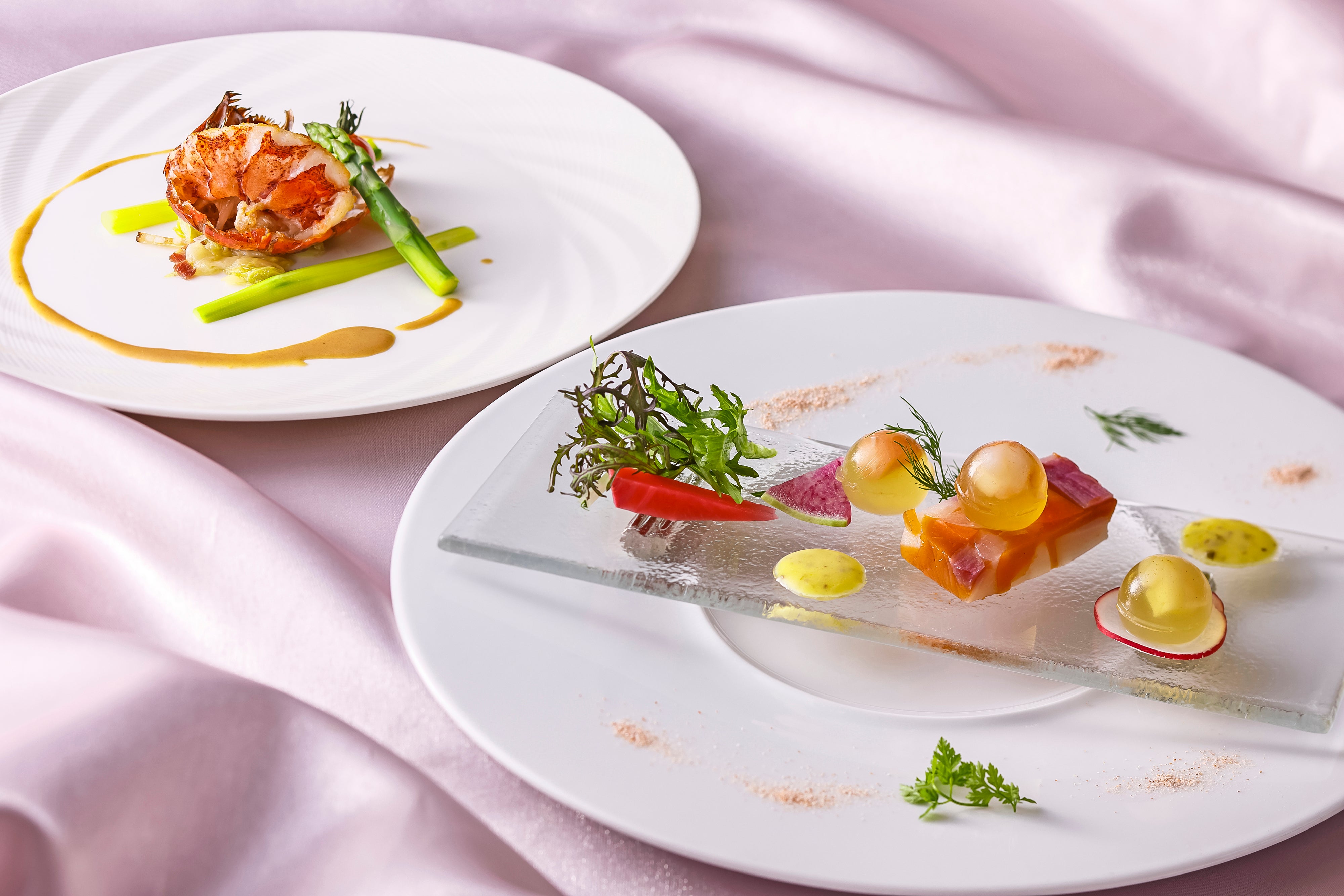 地元京都の食材や調味料を使用した「バレンタインディナー」メニュー