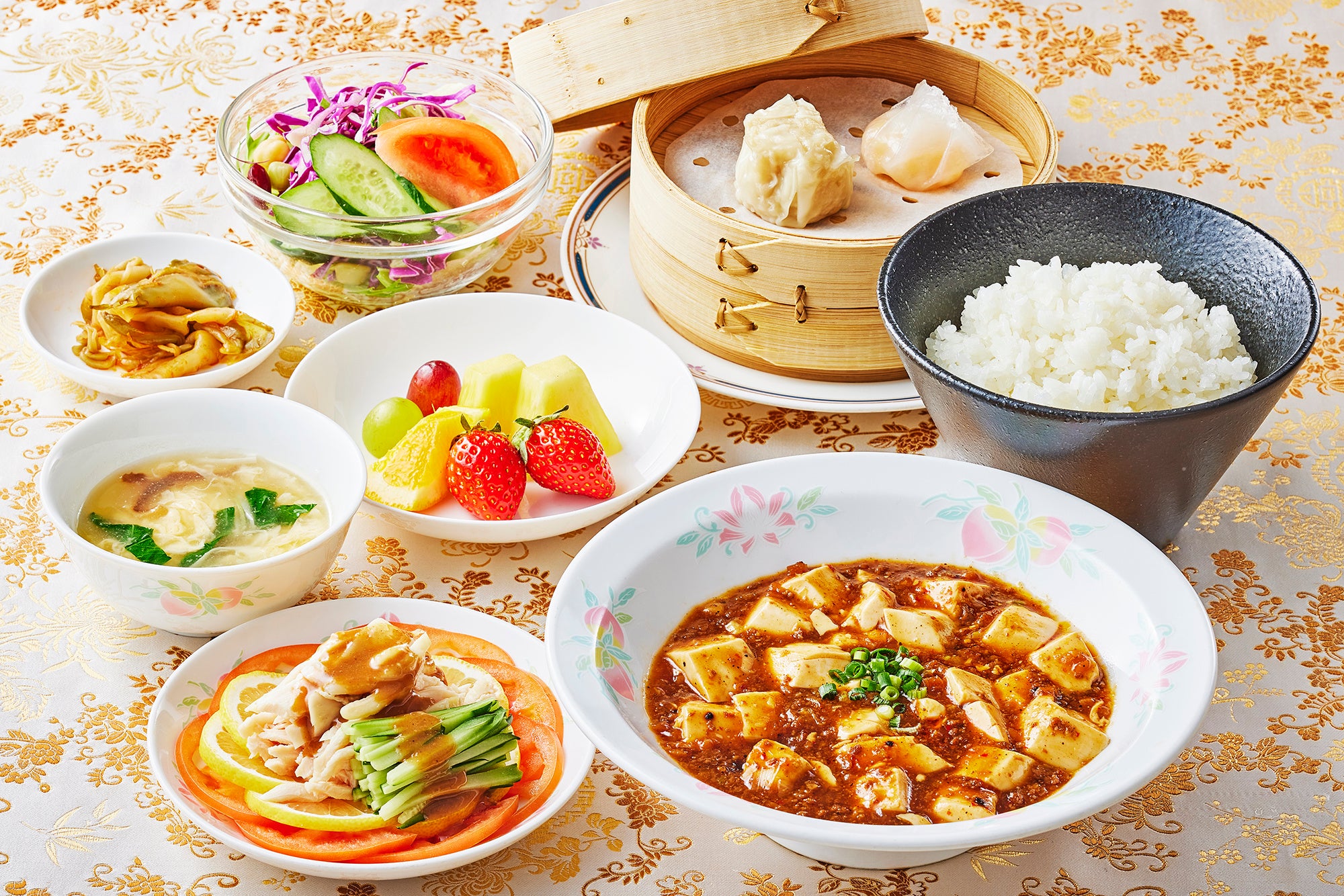 『桃李御膳』メインチョイスメニュー・麻婆豆腐　イメージ