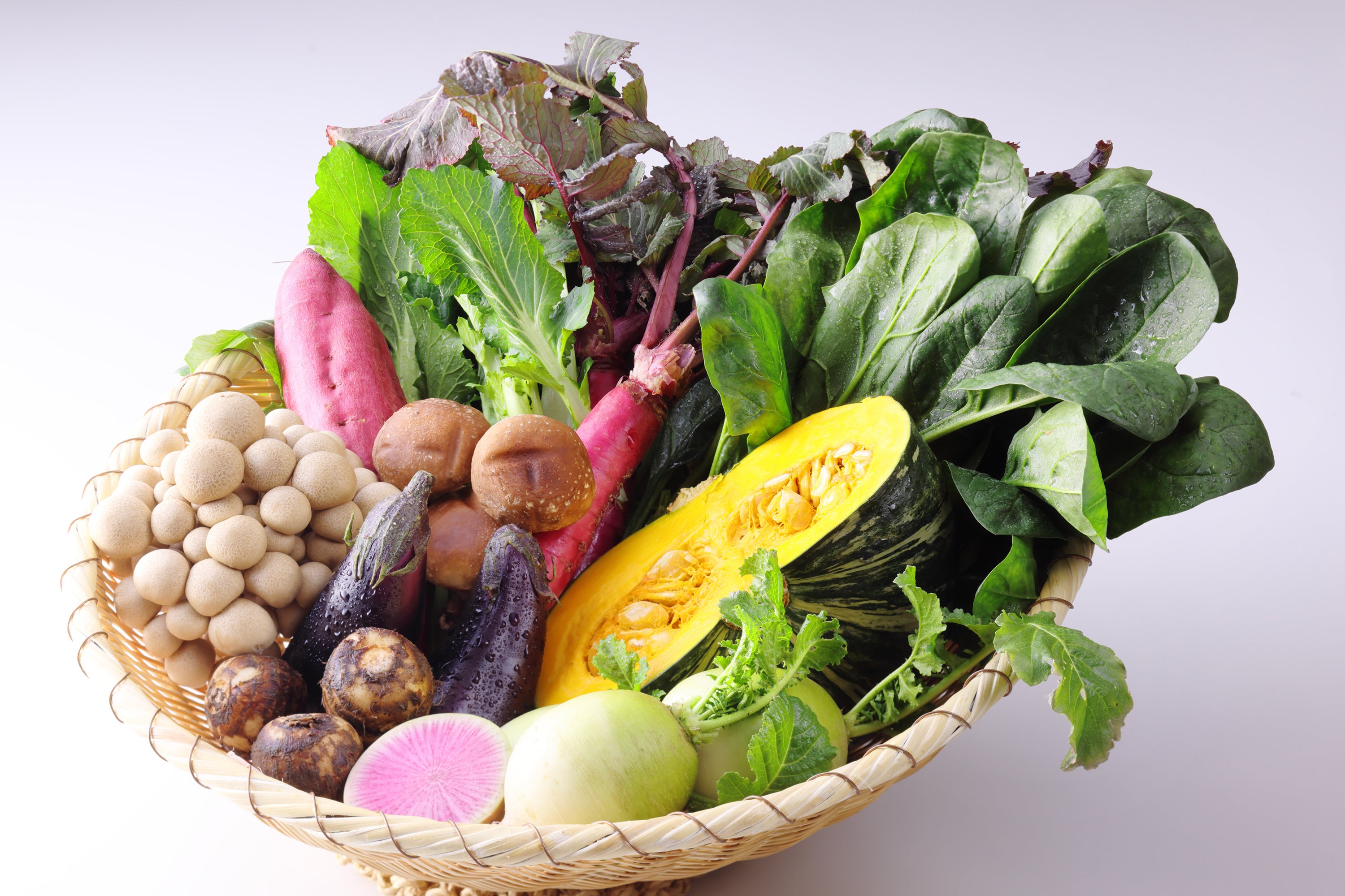 奈良県産の野菜