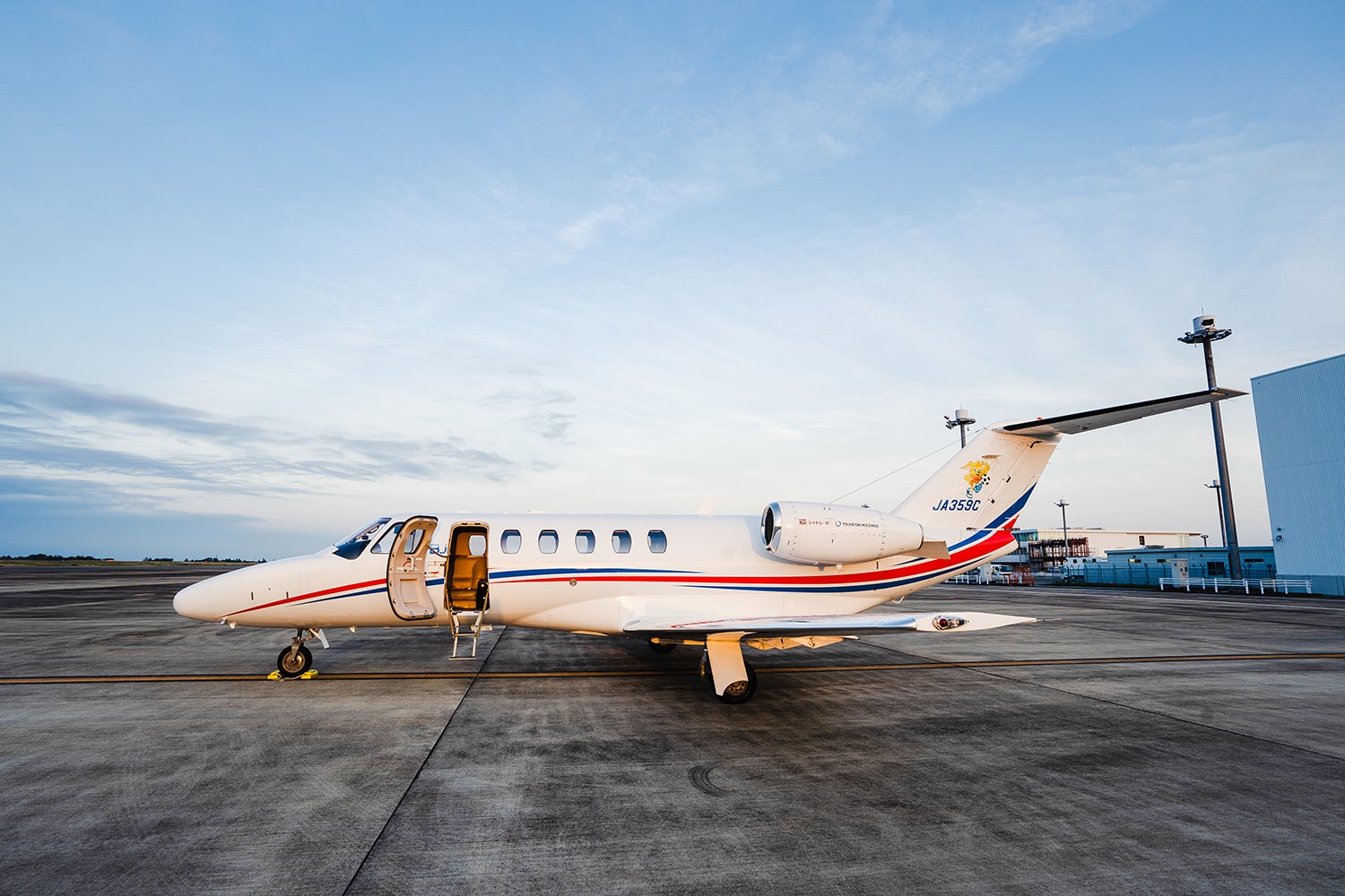 プライベートジェット機のイメージ