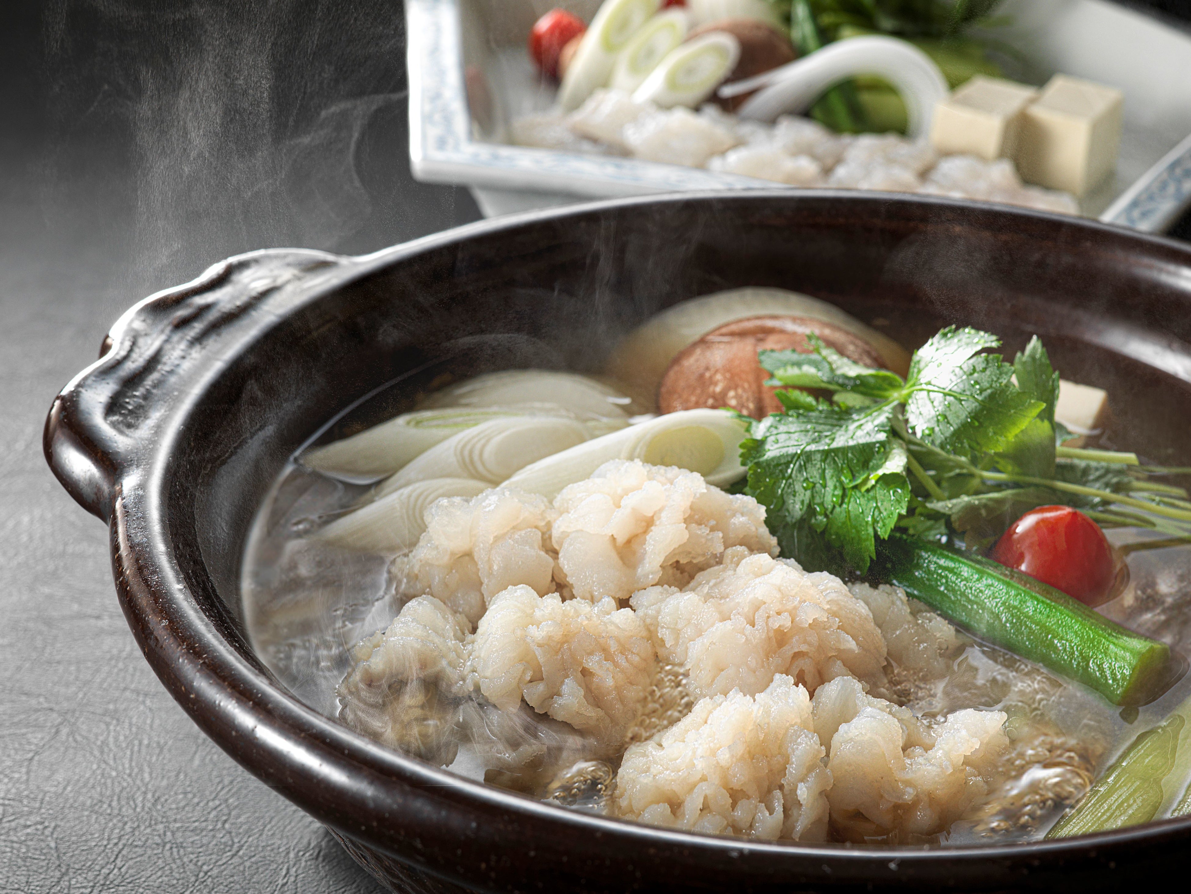 淡路産鱧すき鍋セット　調理イメージ