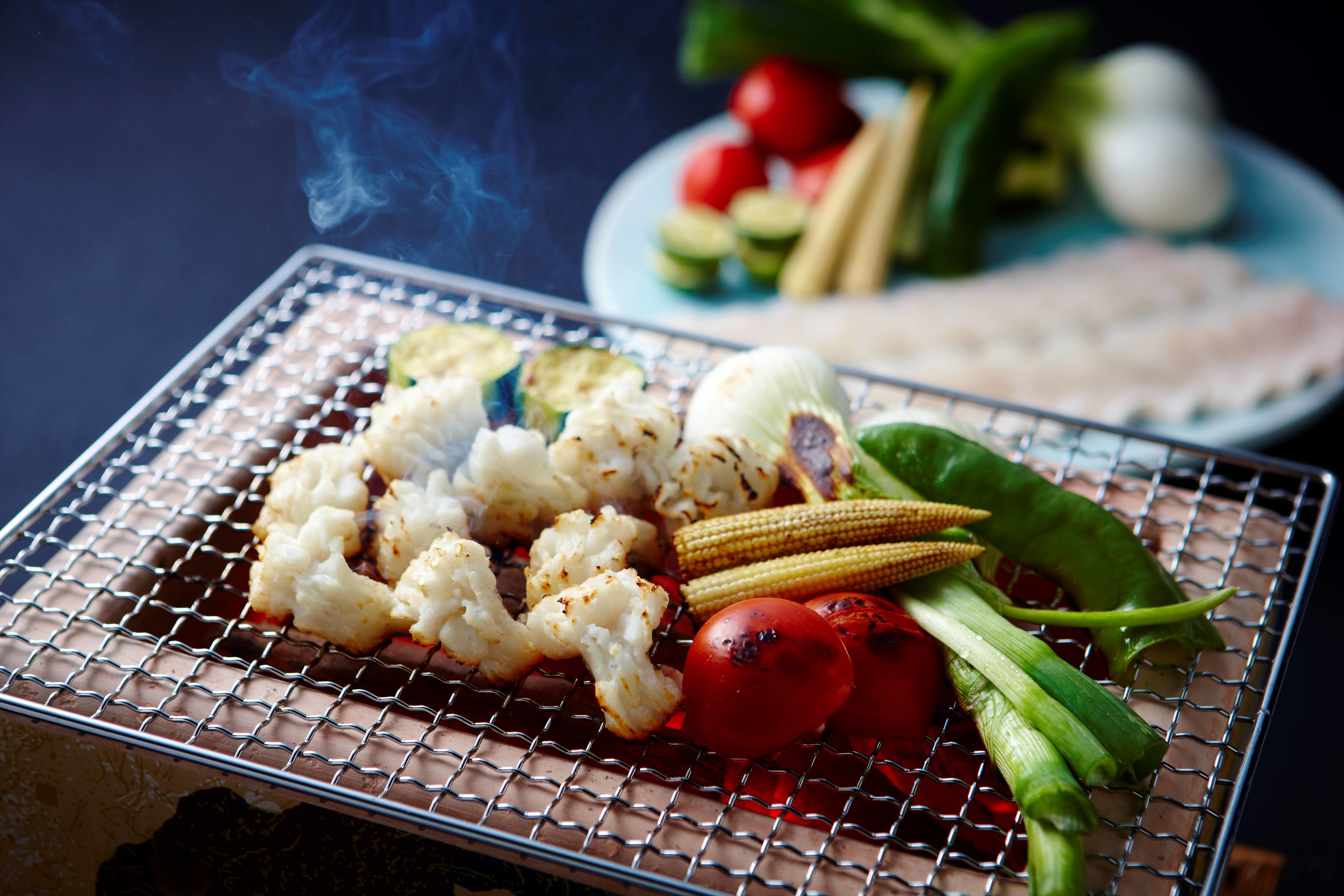 淡路鱧炭火焼会席　イメージ