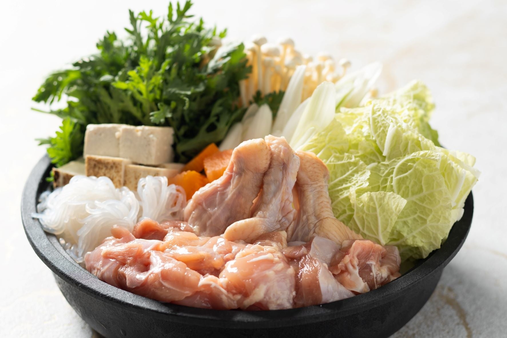 「はかた一番どりの鶏すき」（ディナー）