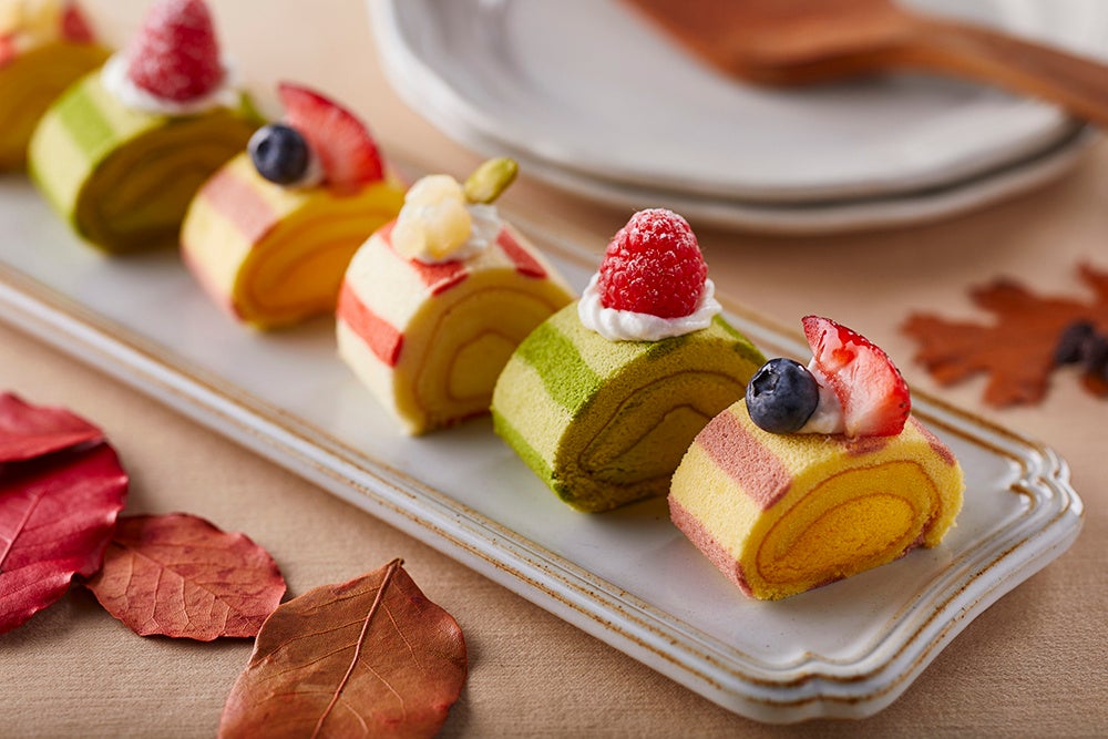 カラフルハロウィーンロール