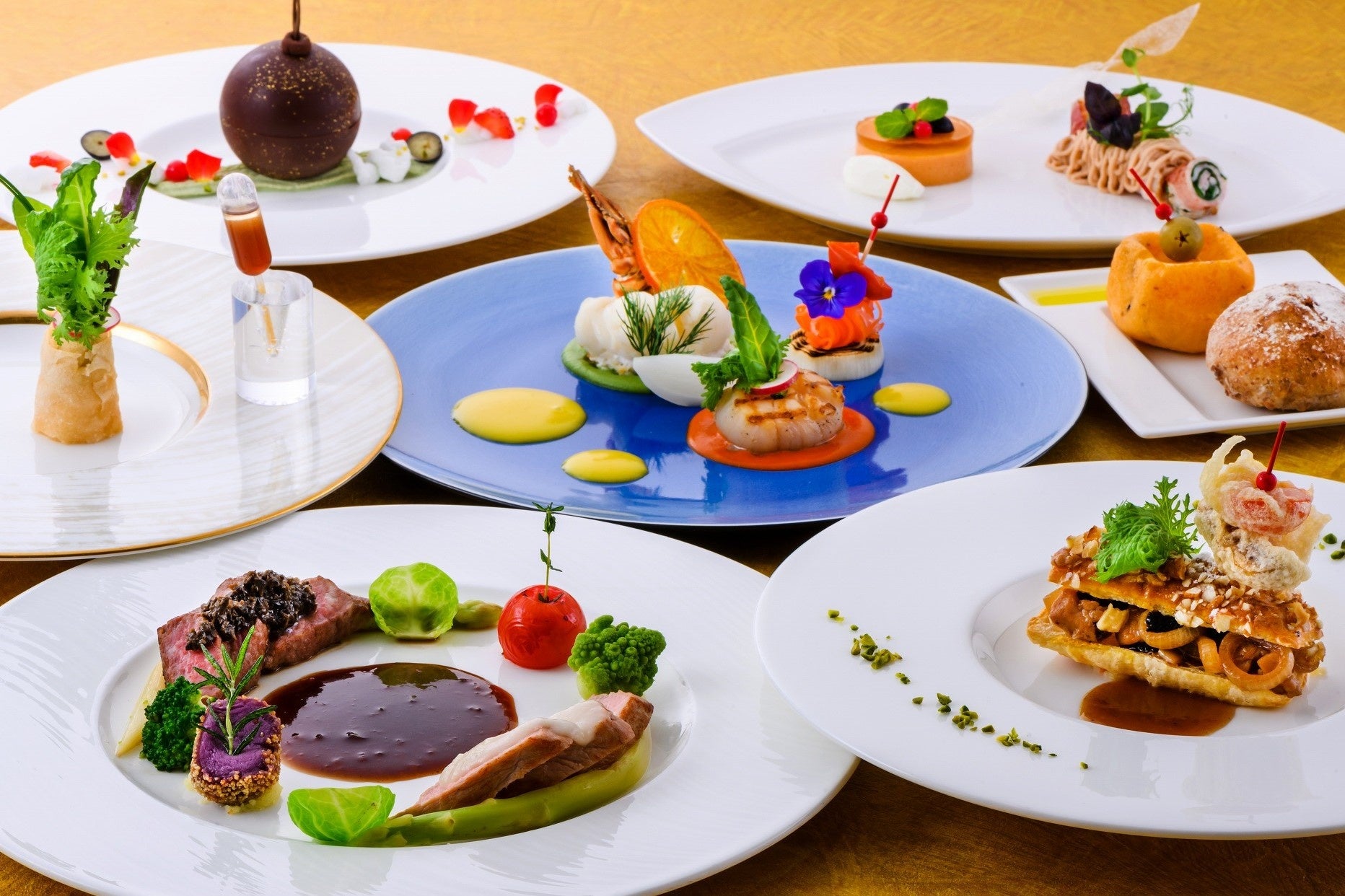 クリスマスディナー「 Menu de Noël 」