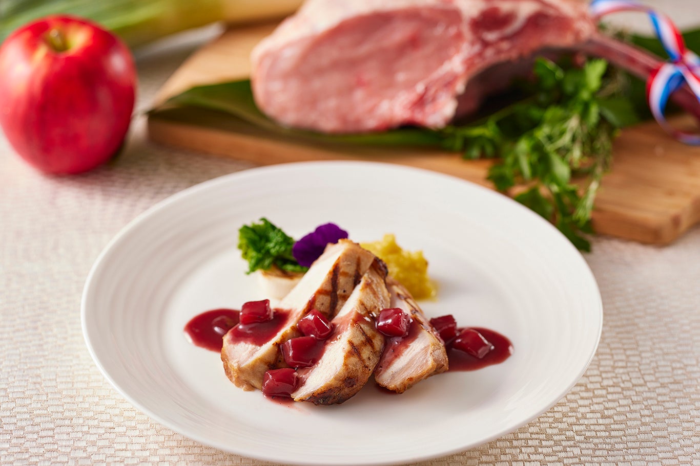 氷温熟成 黒豚トマホークのグリル