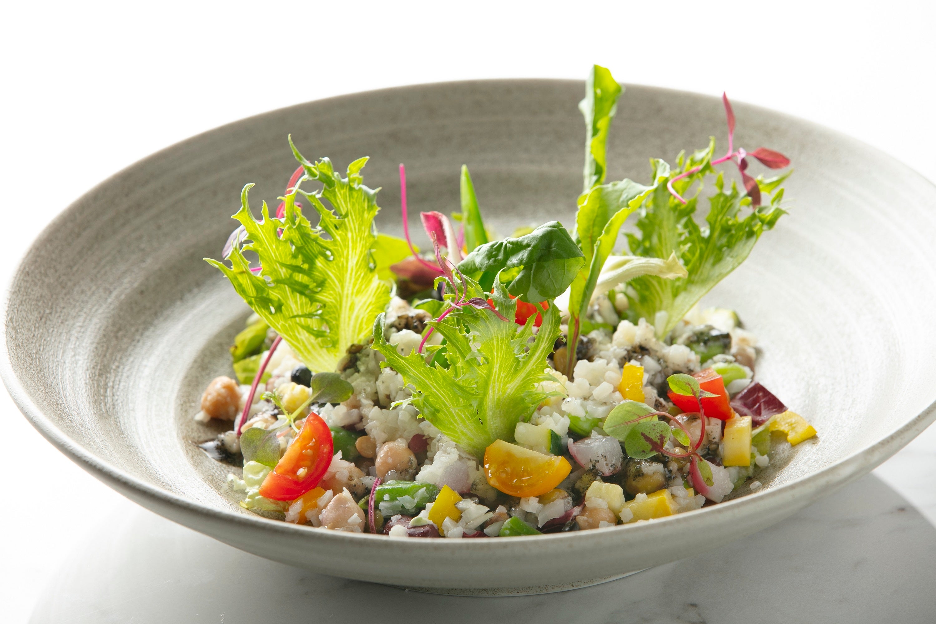 具だくさん野菜のライスベジボウル仕立て