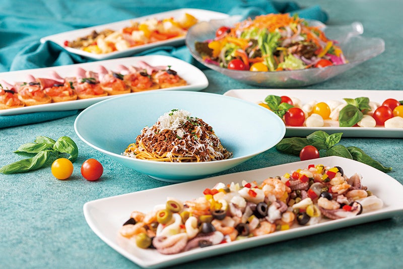 選べるメインのランチブッフェイメージ