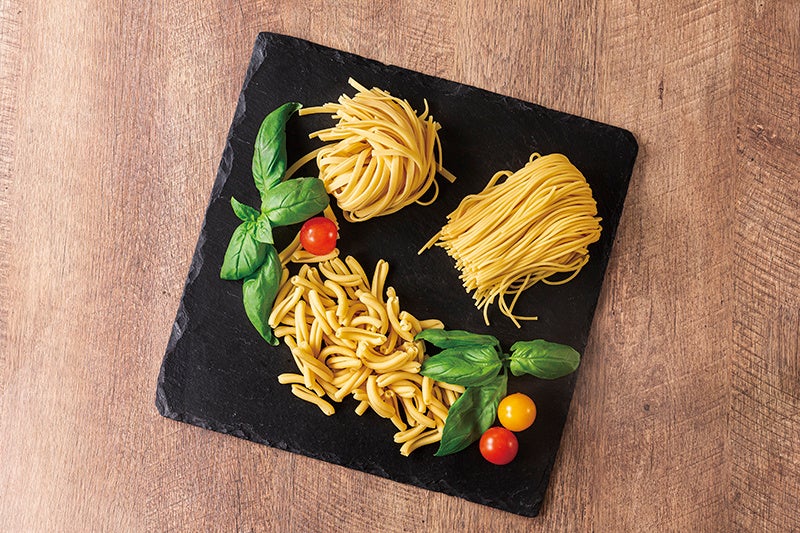 デュラムセモリナ100%の生パスタのイメージ