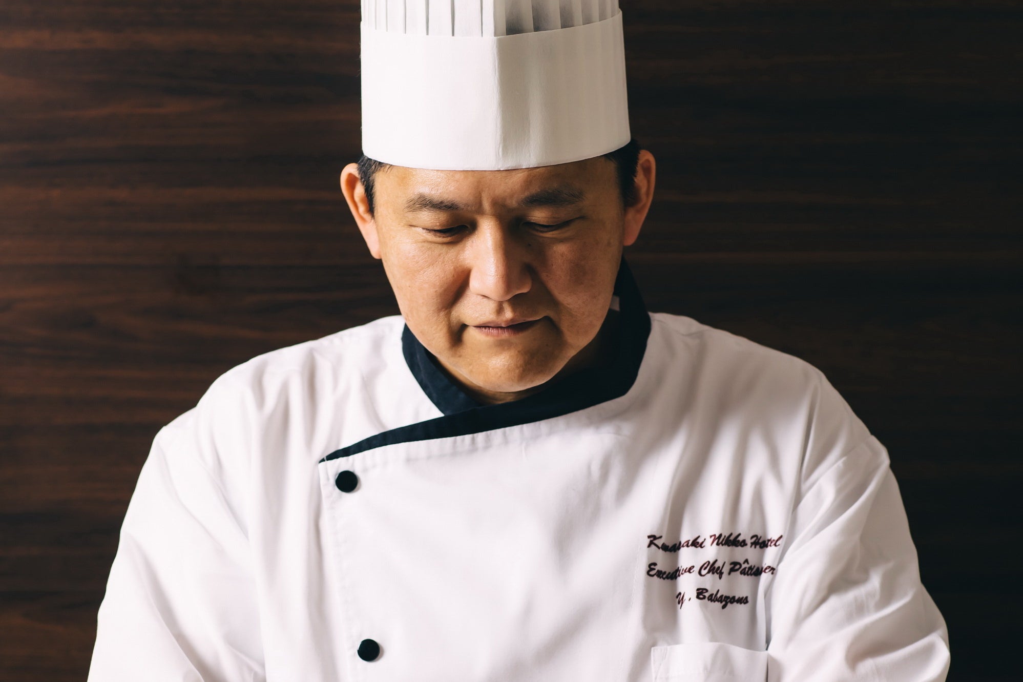 川崎日航ホテル　エグゼクティブシェフパティシエ　馬場園安秀