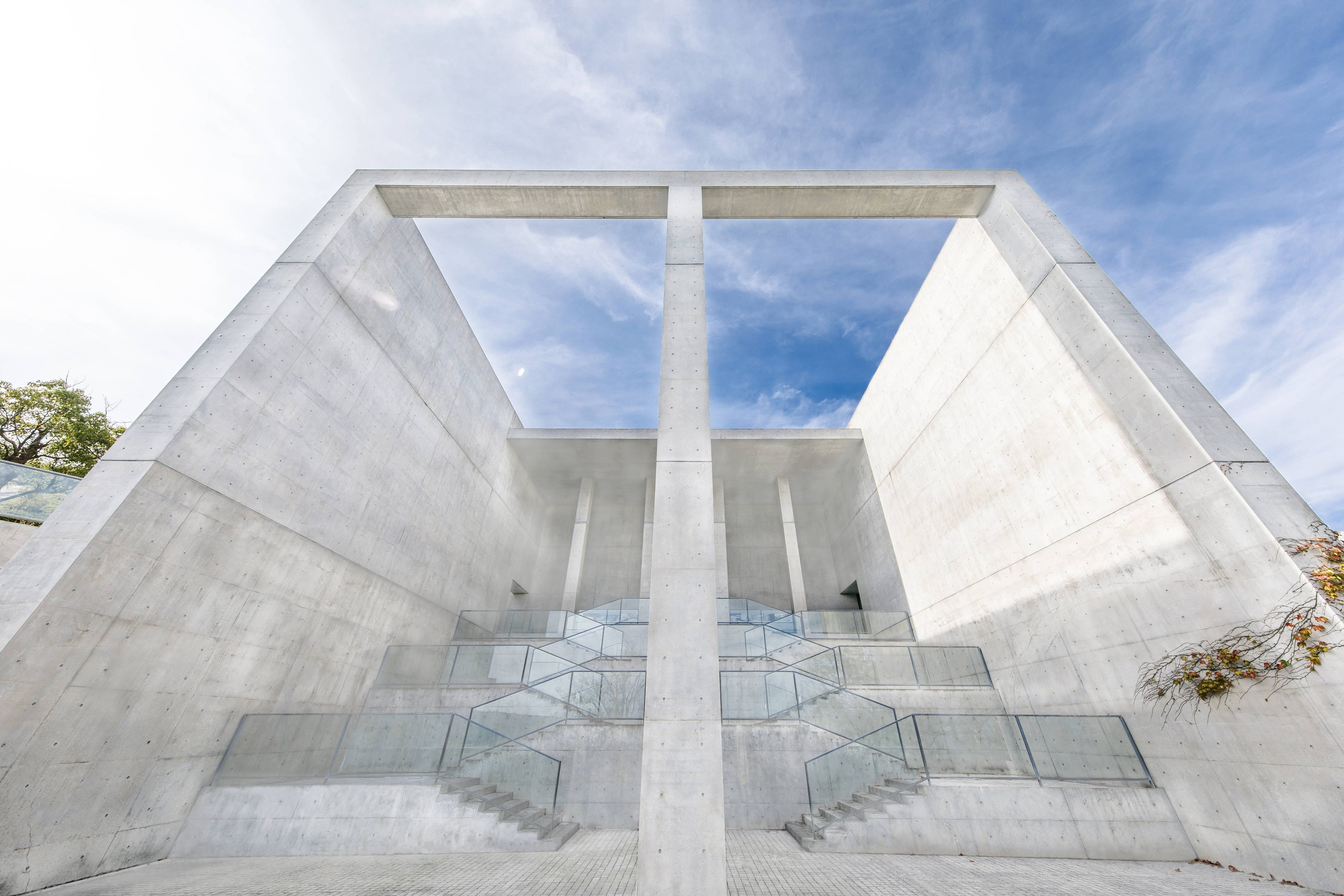 淡路夢舞台のフォトスポット「空庭」