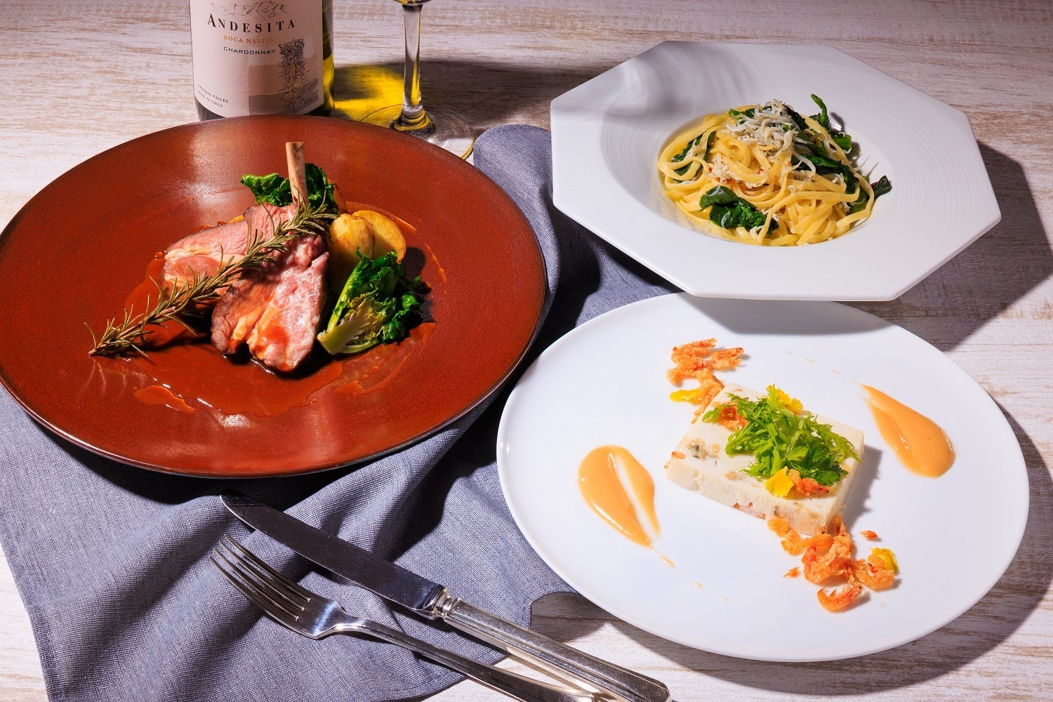 春のプリフィックスランチセット イメージ