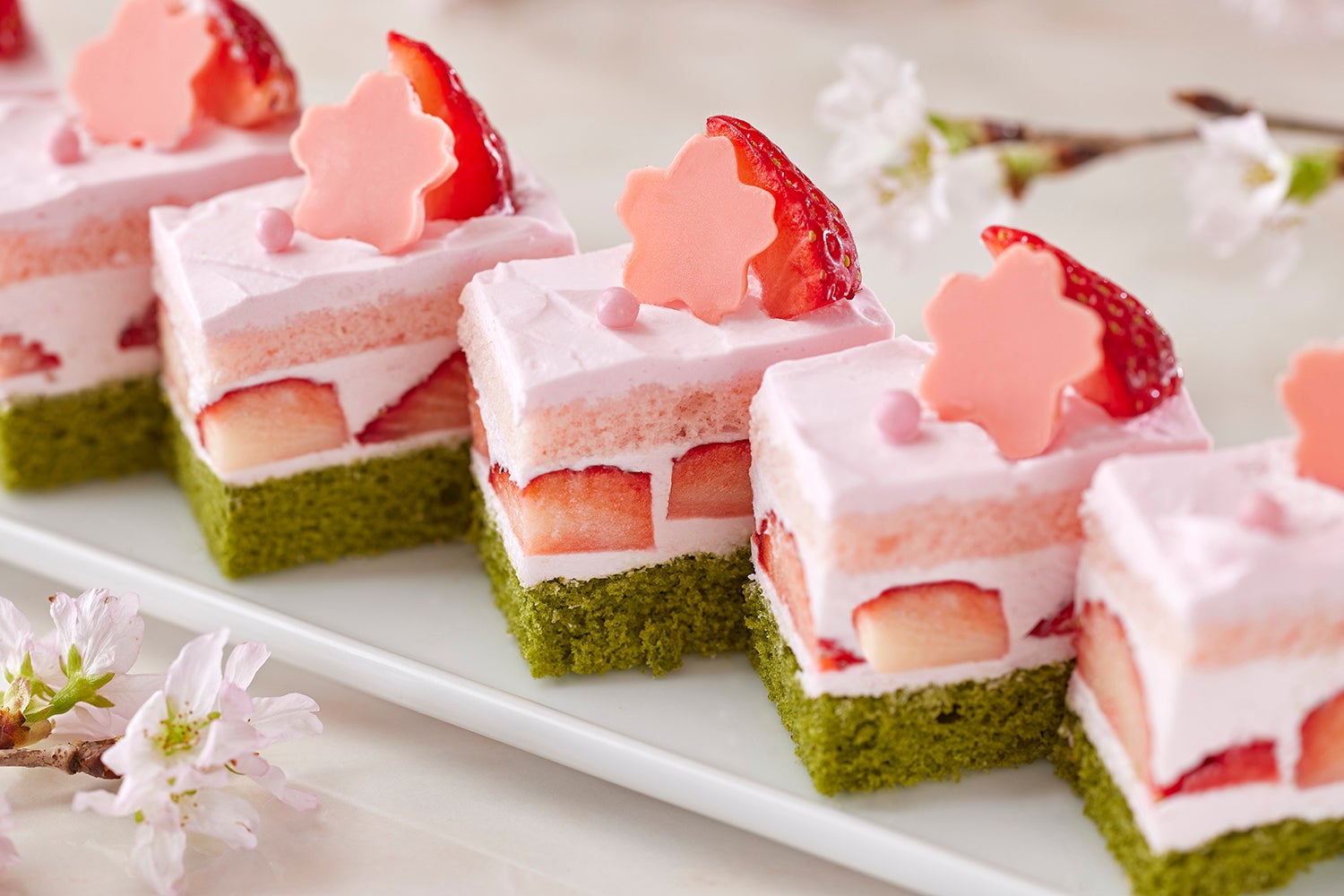 さくらのショートケーキ