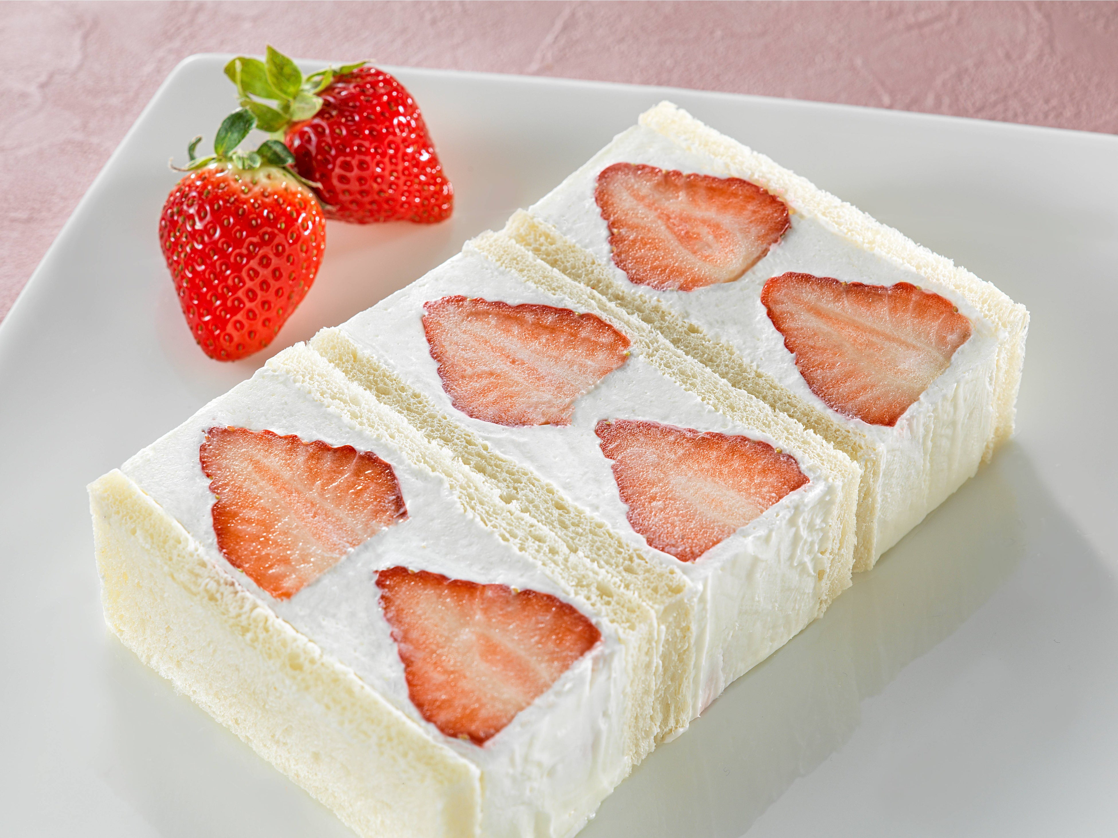 苺のフルーツサンド