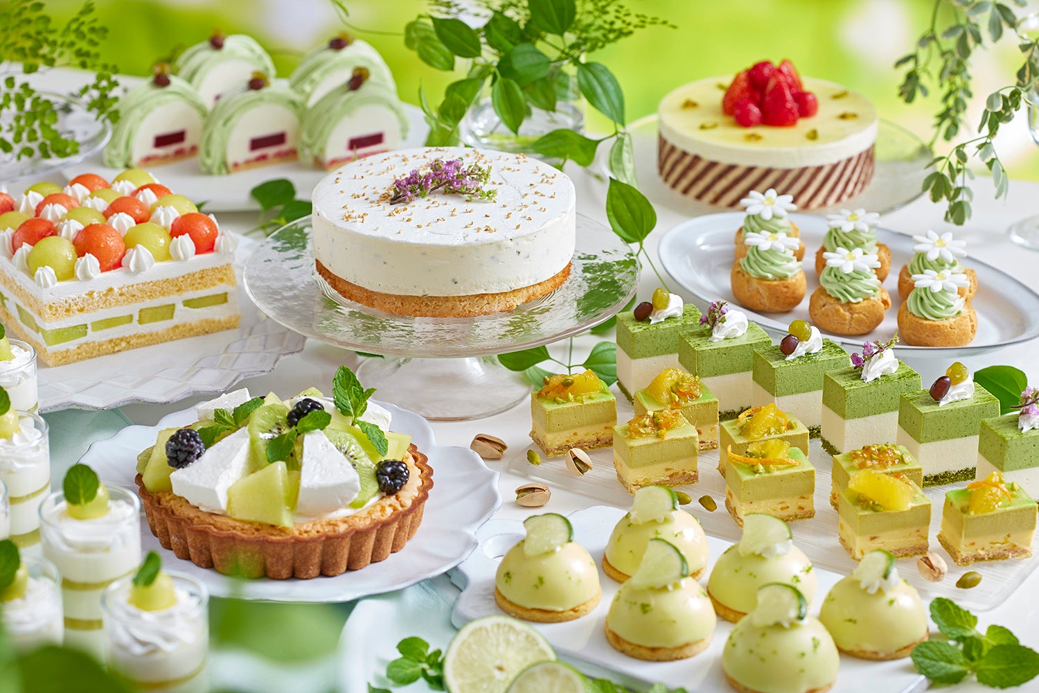 『新緑スイーツブッフェ』イメージ
