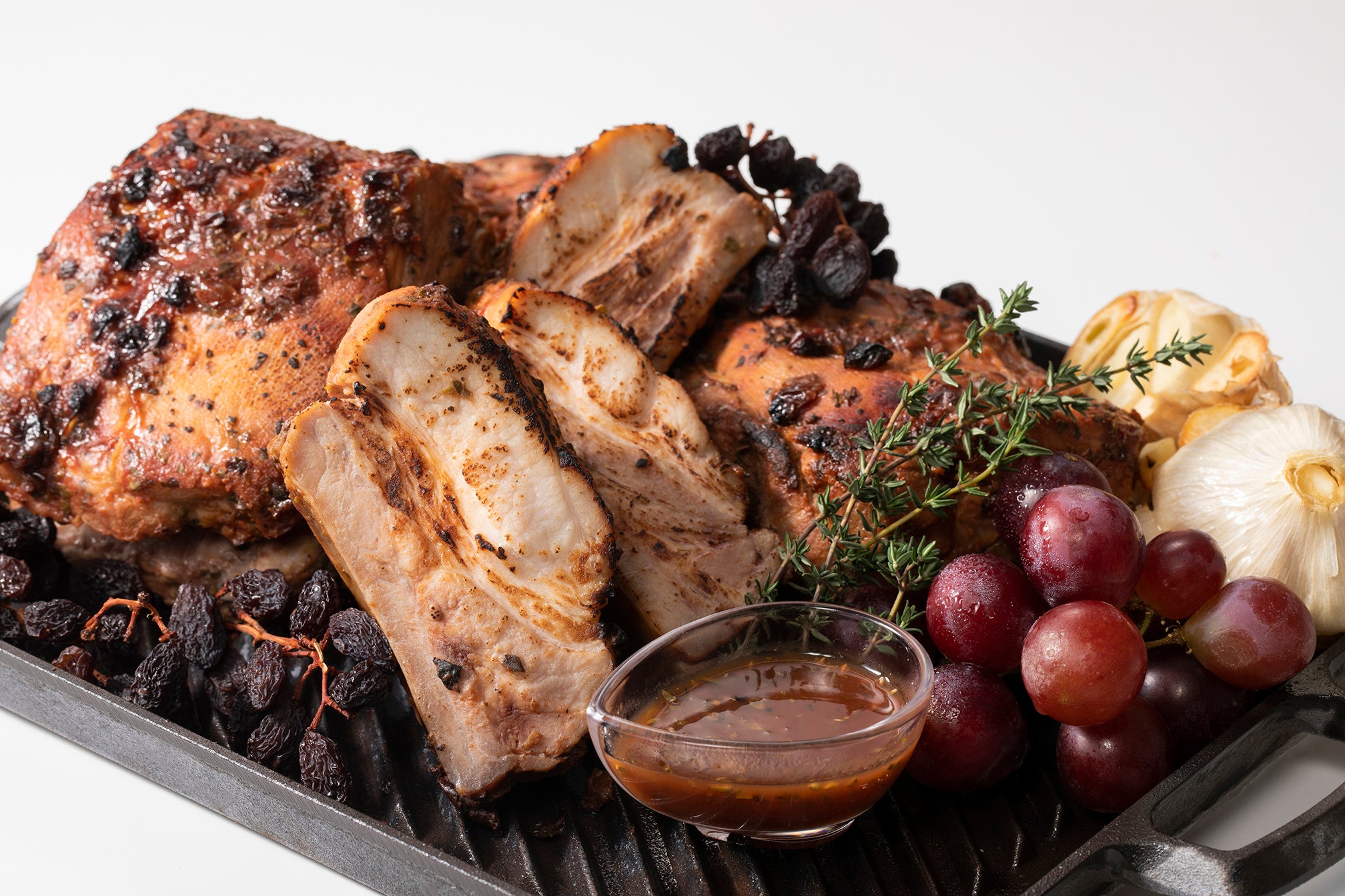 オーブンで焼き上げた 豚スペアリブのアグロドルチェ(4月)