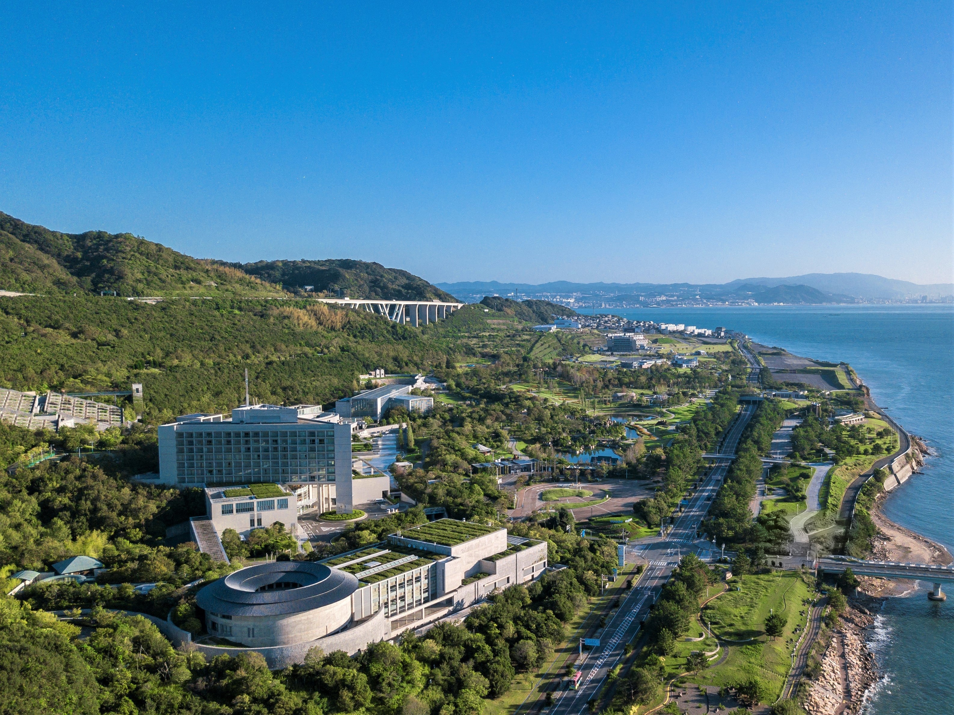 豊かな自然に包まれる淡路夢舞台