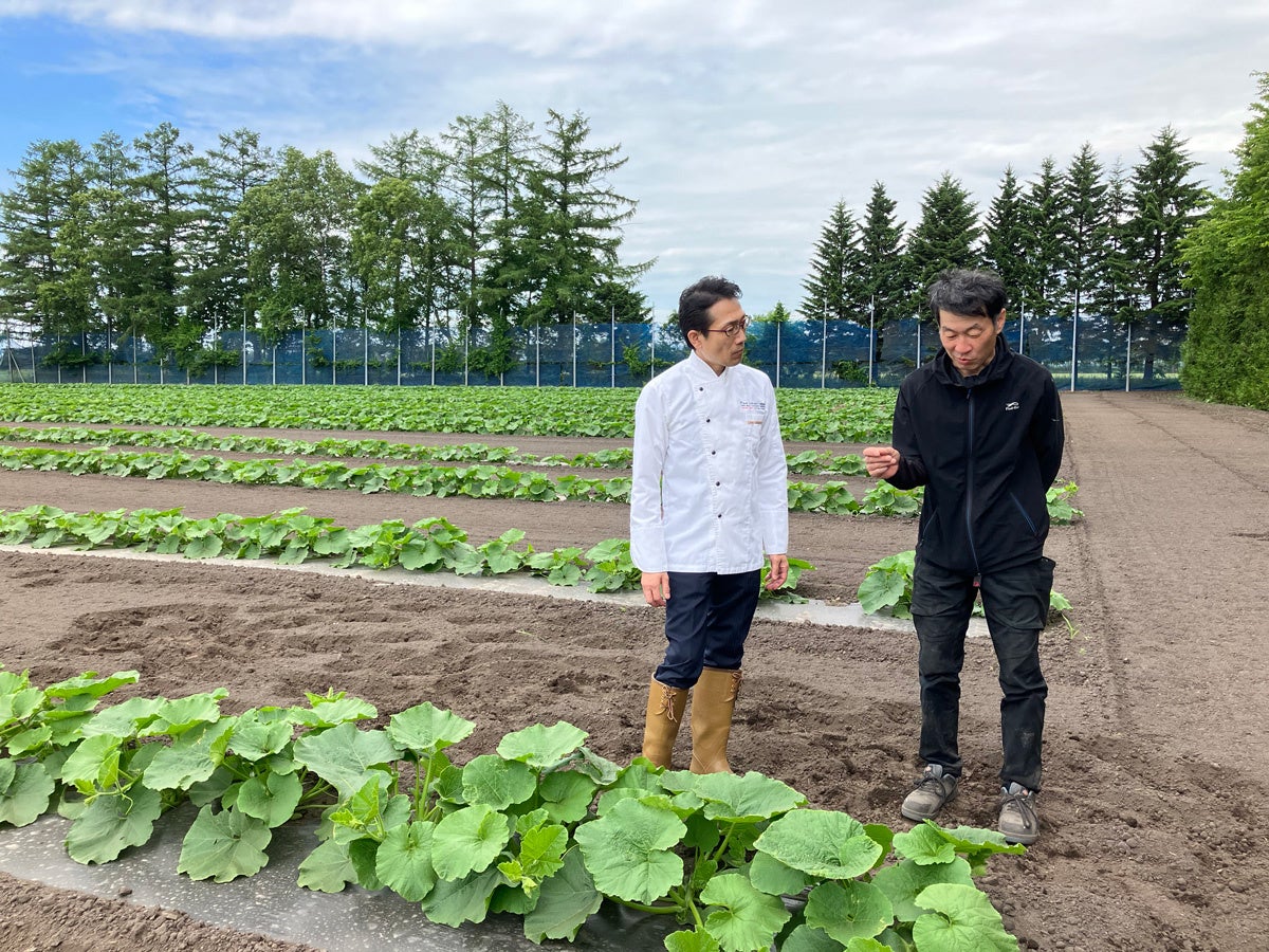 大野農場の「メルヘン」圃場