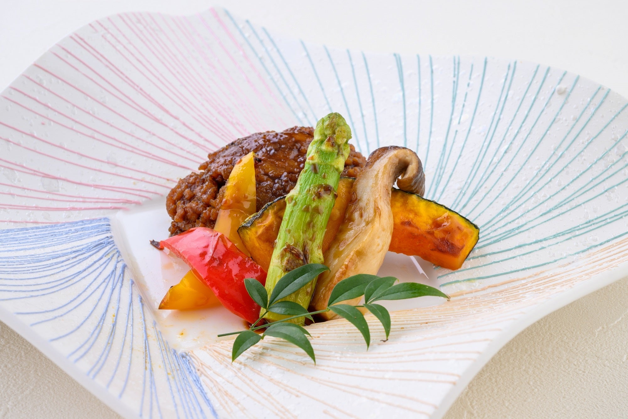 ヴィーガン会席：焼き物