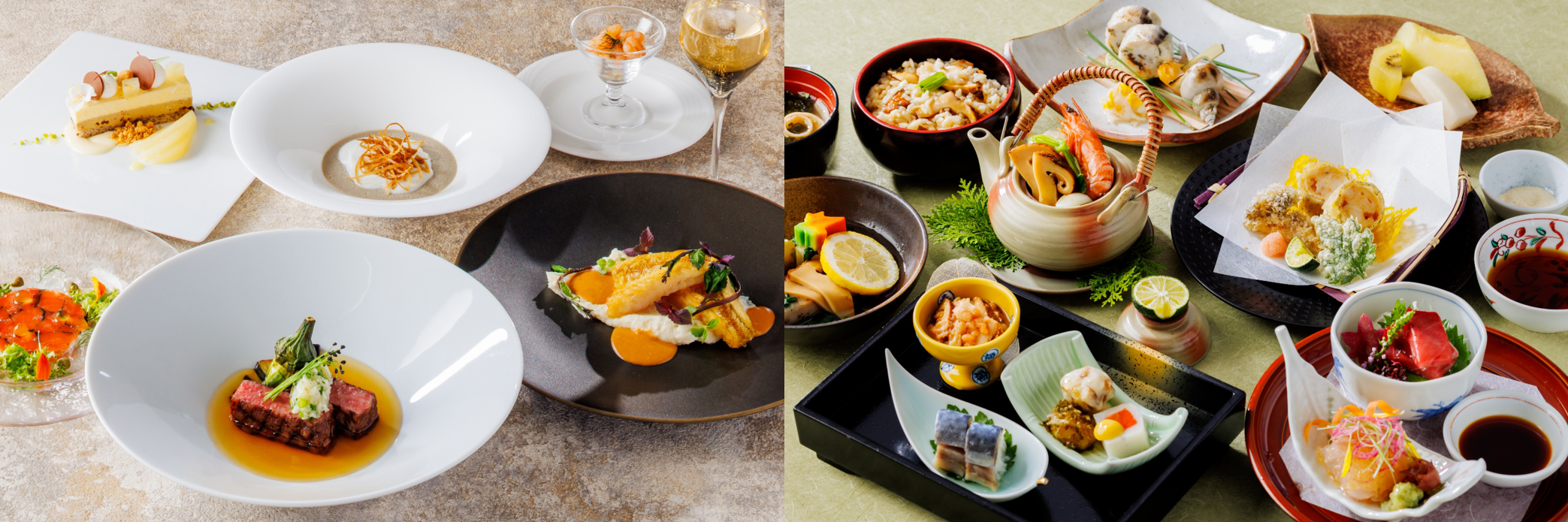 周年記念「黒毛和牛ディナーコース(11月メニュー)」／「松茸会席」イメージ