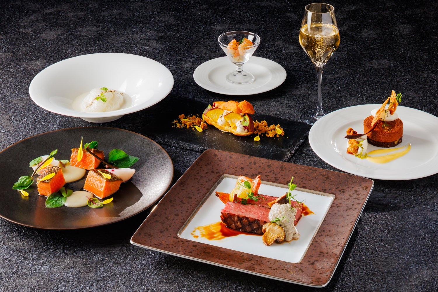 周年記念 黒毛和牛ディナーコース(10月メニュー)