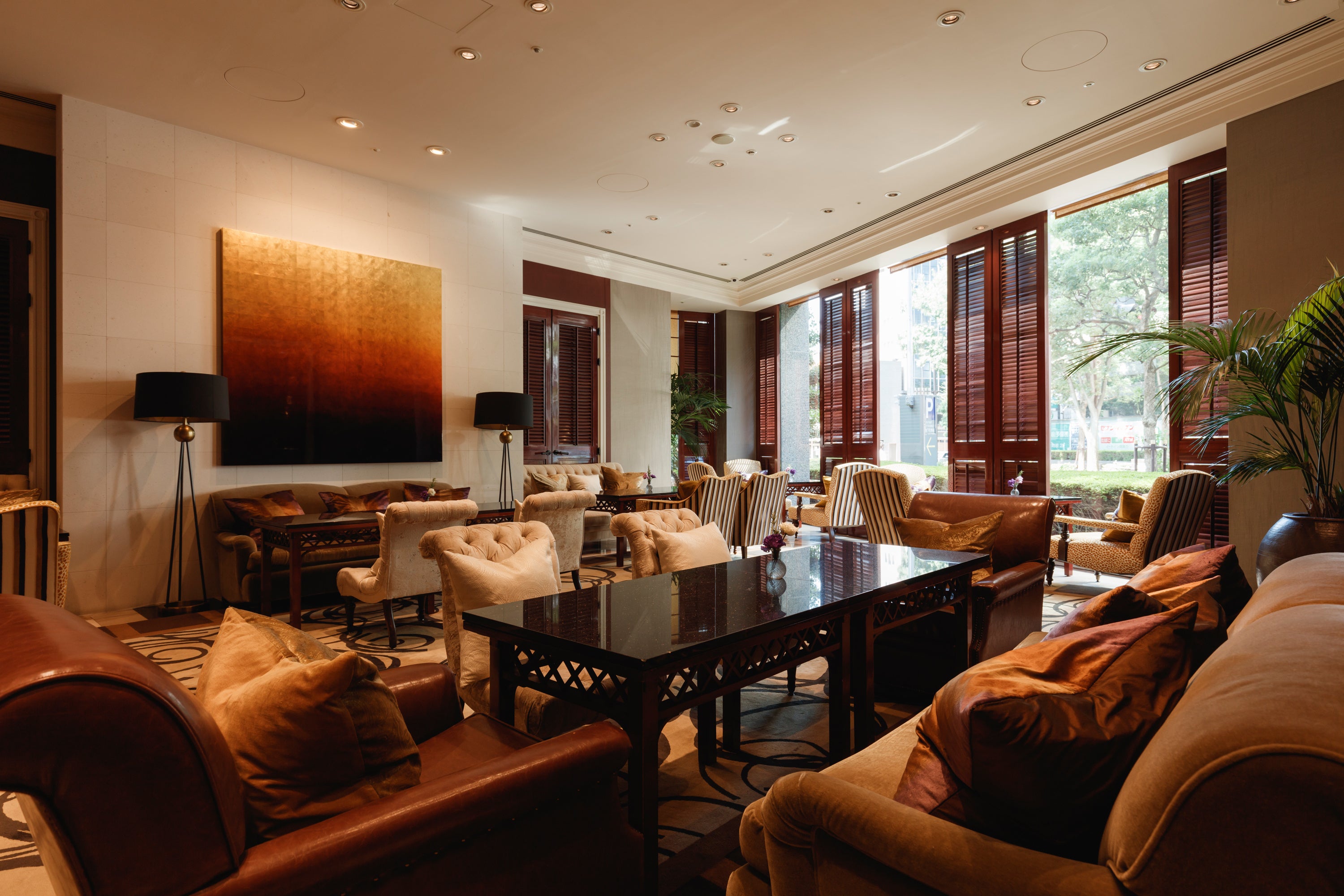 ロビーラウンジ「ファウンテン」店内