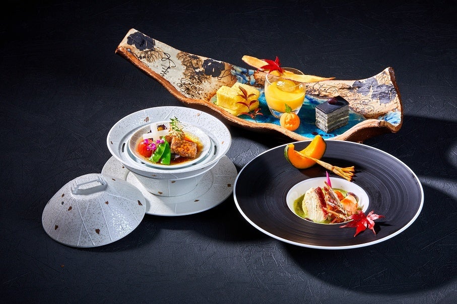 ハロウィーン会席：替鉢／焼物／甘味