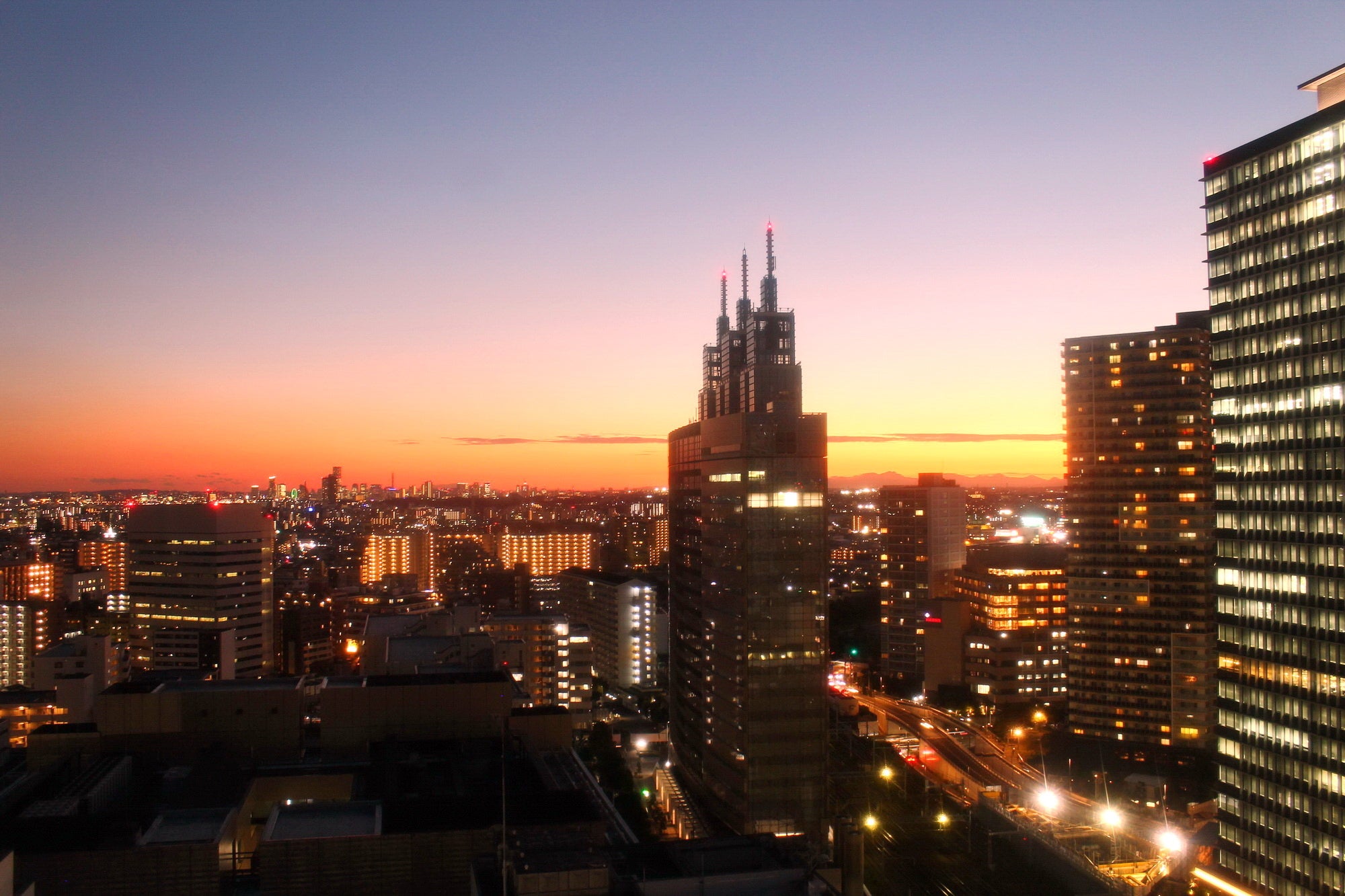 客室からの眺望