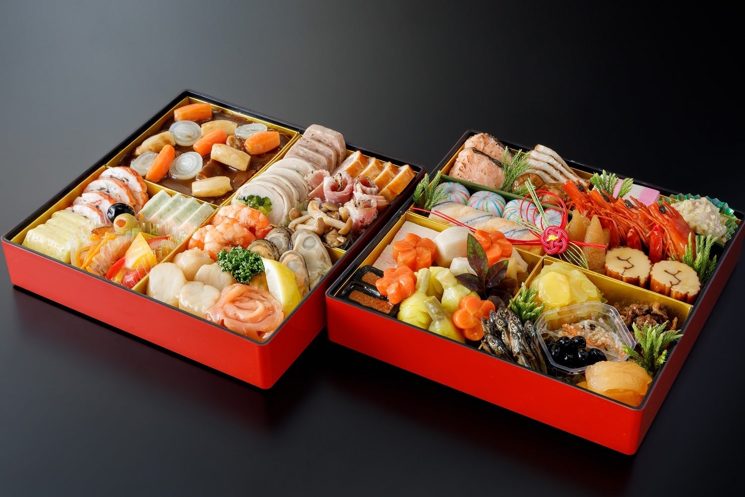 和洋折衷おせち 二段重