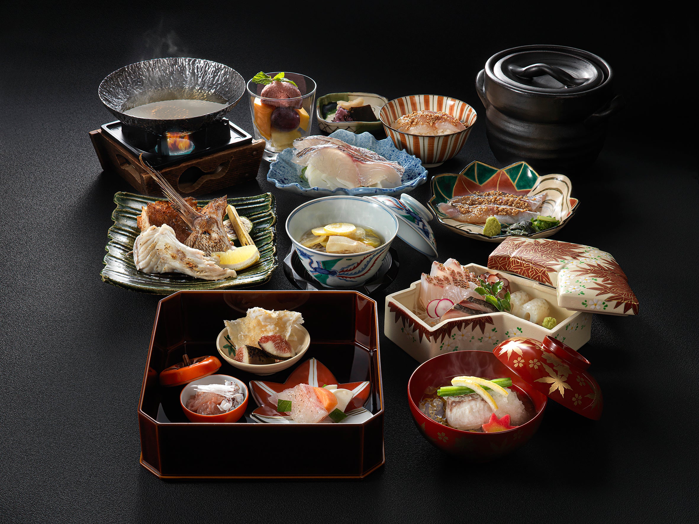 淡路島えびす鯛尽くし会席