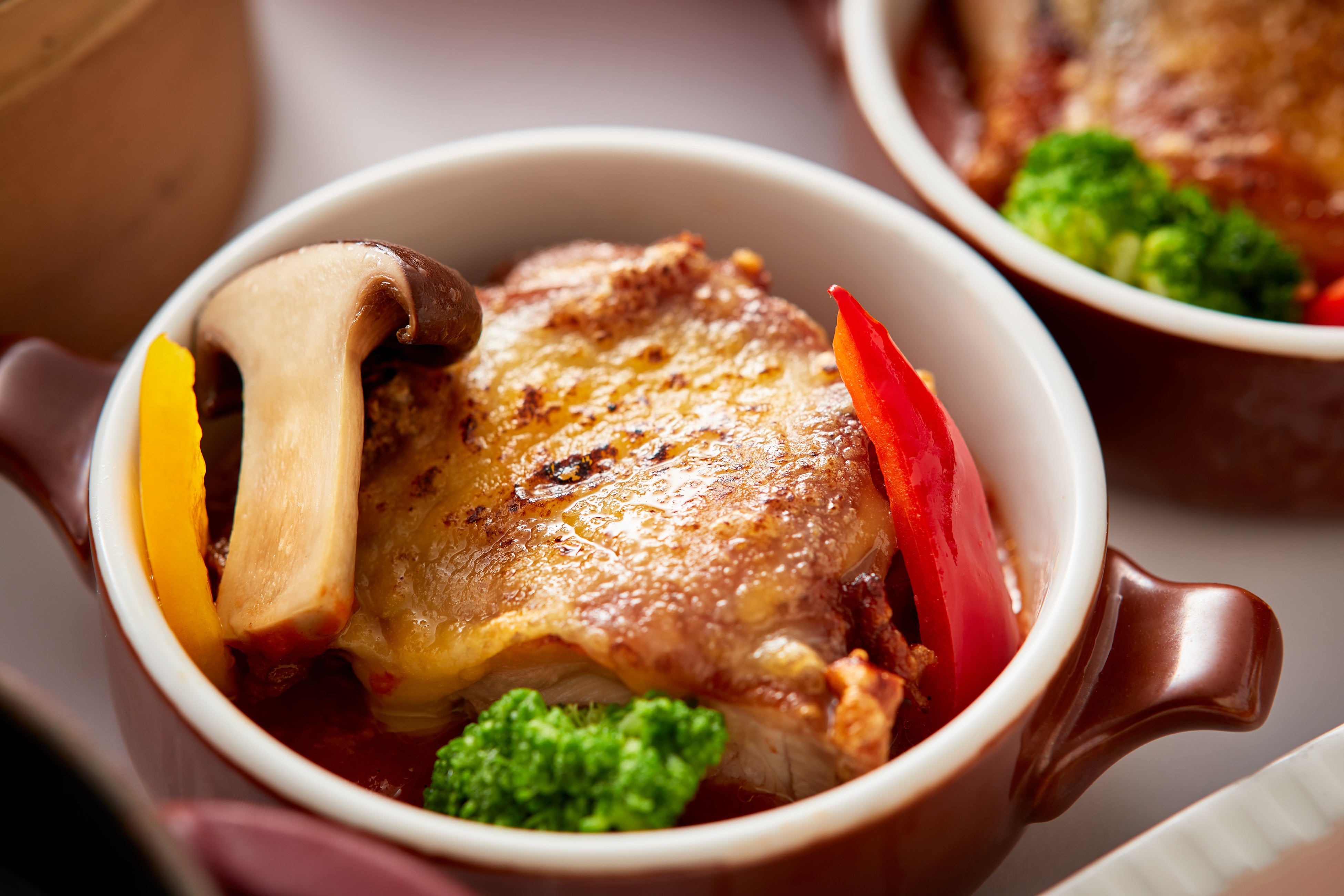 チキングリル　タプナードソース