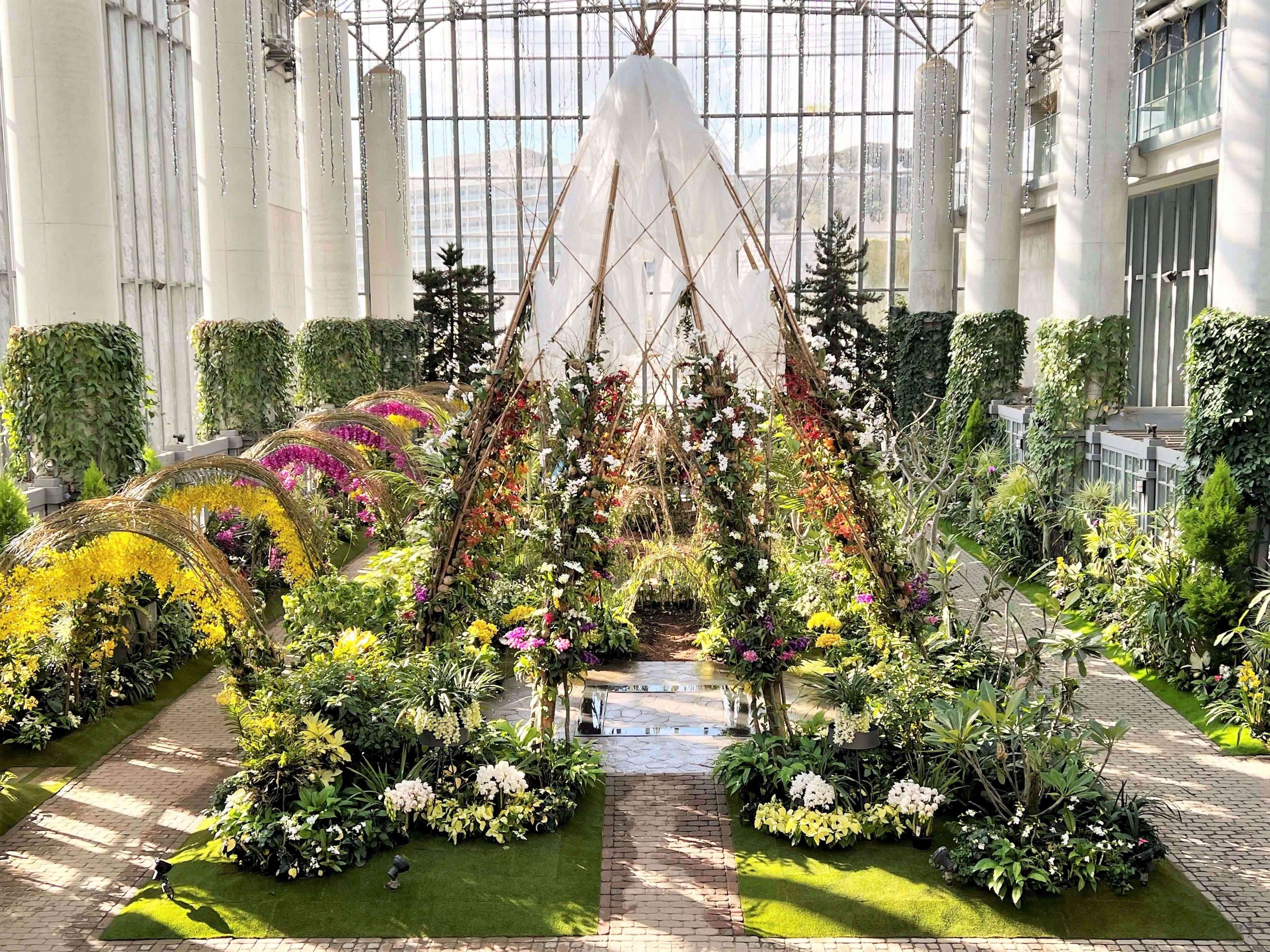 あわじグリーン館「あわじオーキッドフェスティバル」開催イメージ