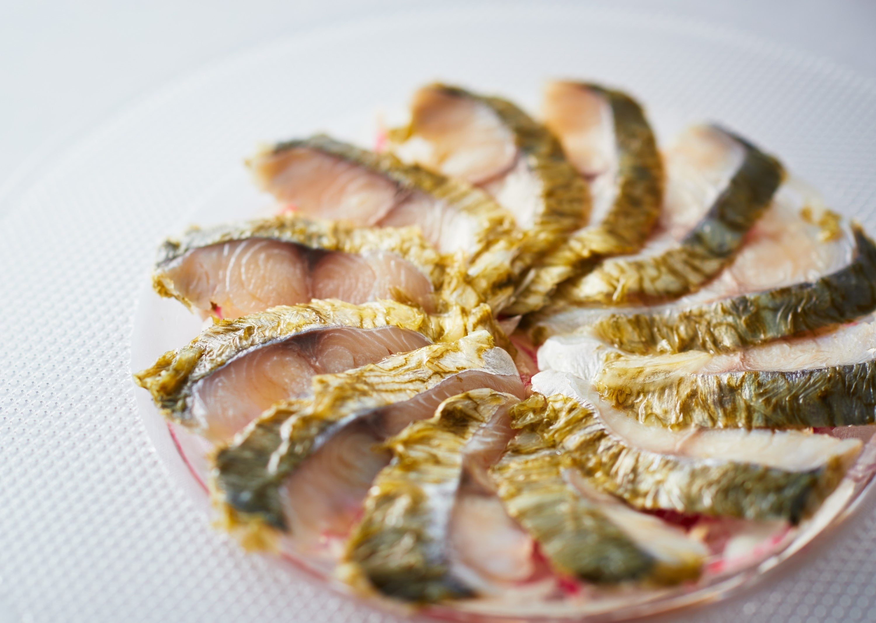 サワラの昆布締め （5月ディナー）