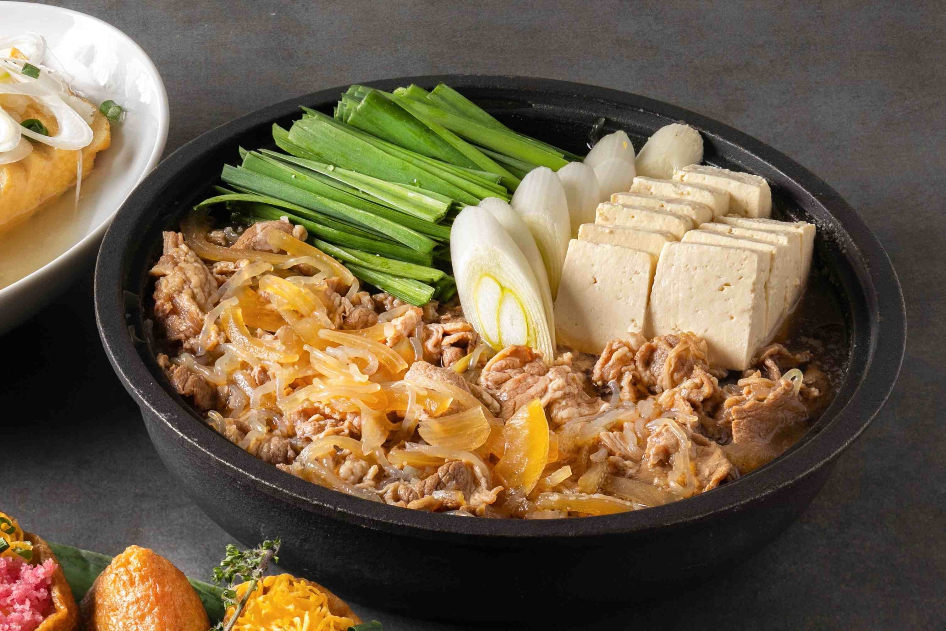 キムチ入りすき焼き