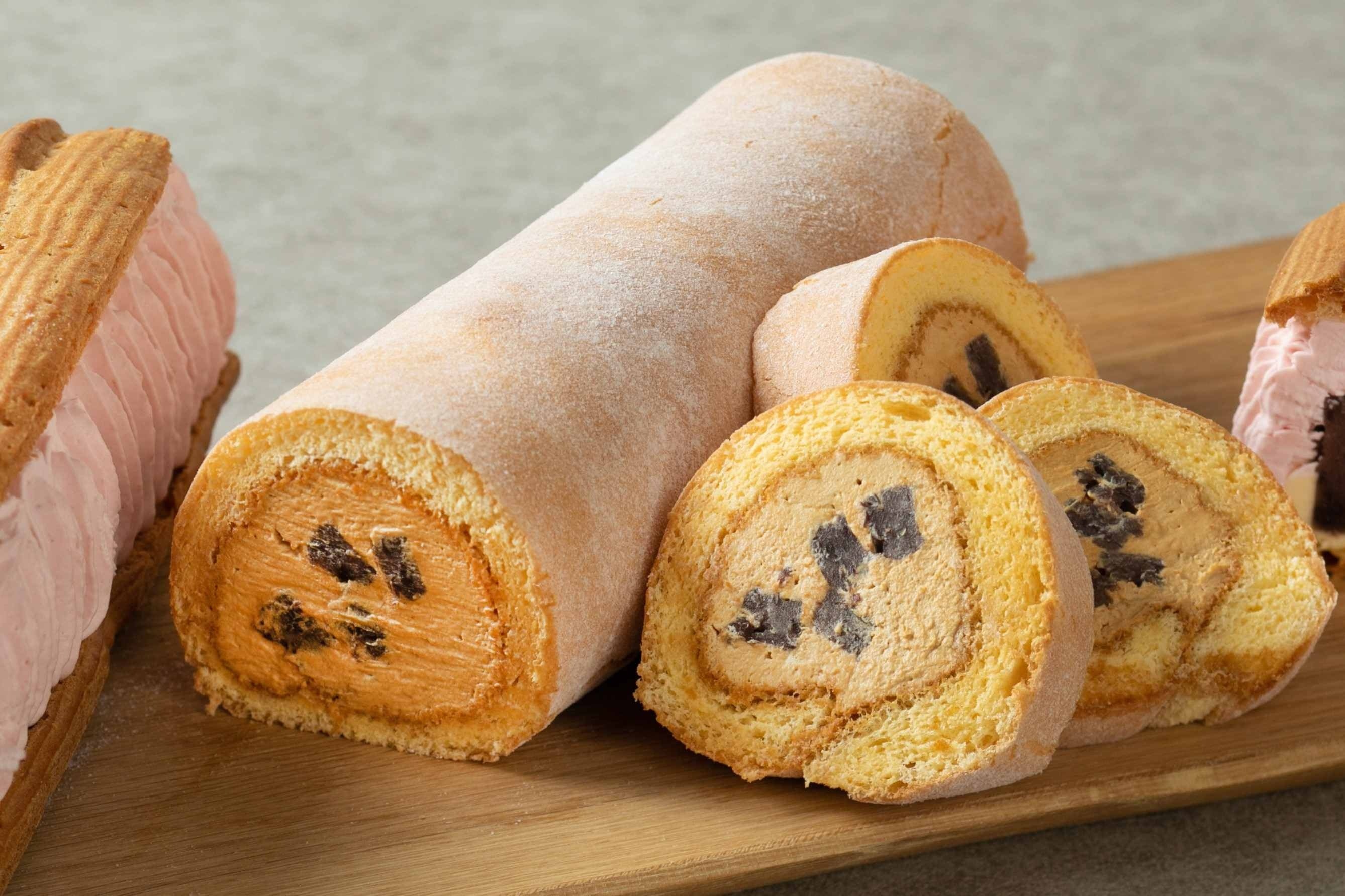 あずきかんのロールケーキ