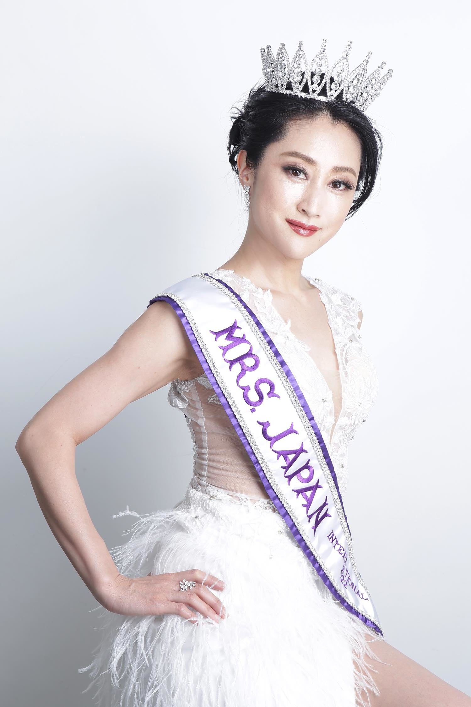 ミセス・インターナショナル日本代表　高橋　紘子さん