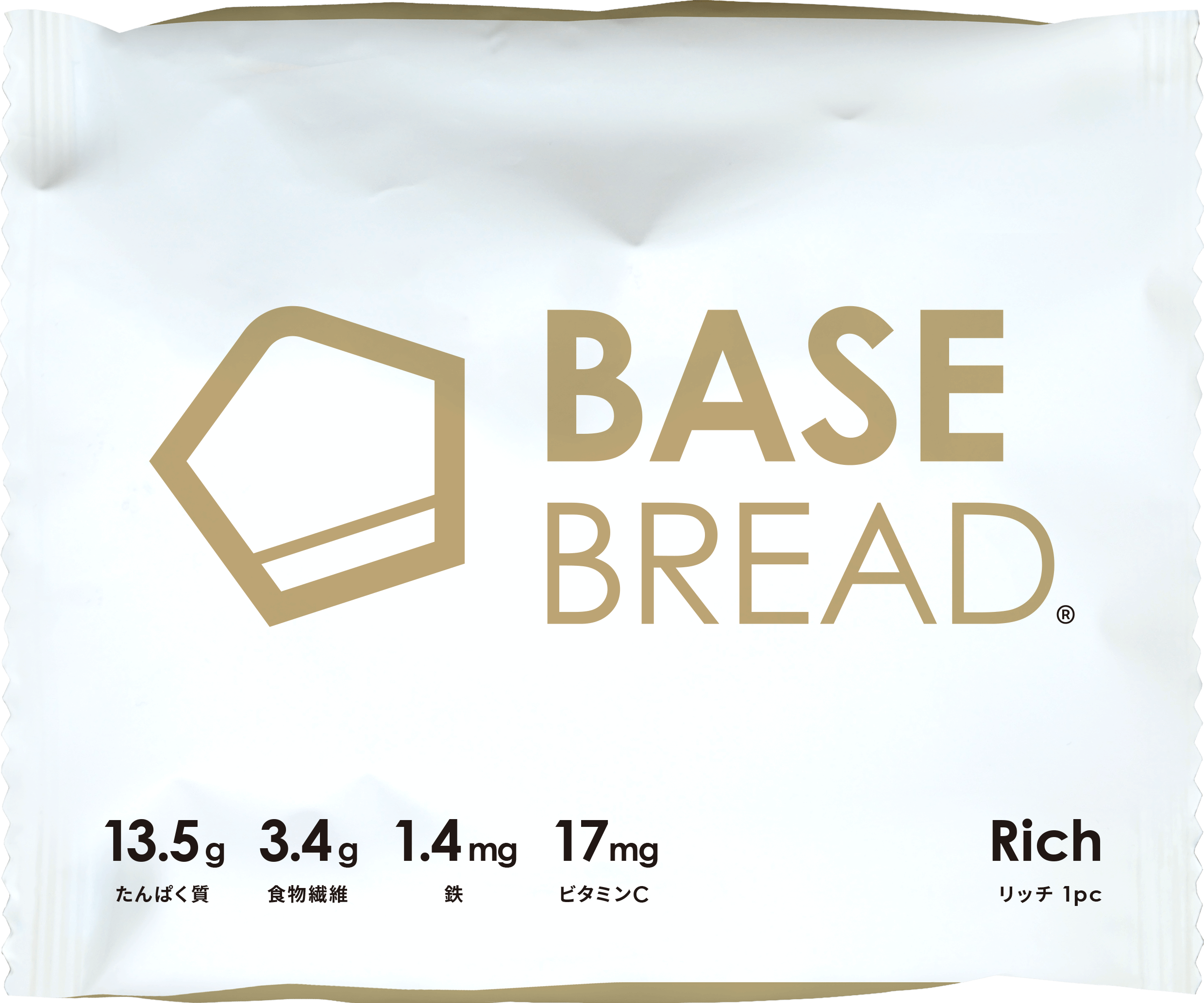 BASE BREAD リッチ　パッケージ表
