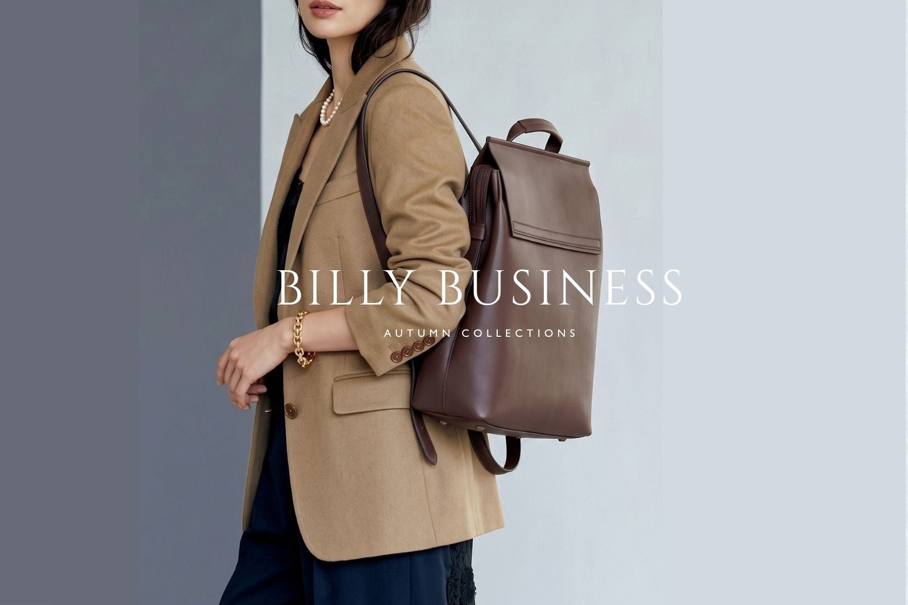 ビジネスリュック「BILLY business」に秋冬の新色が登場