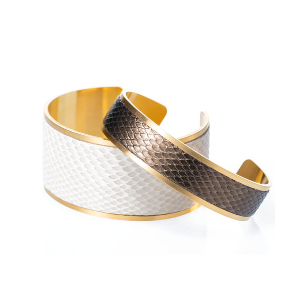 人工皮革を使用したMILLA（バングル）