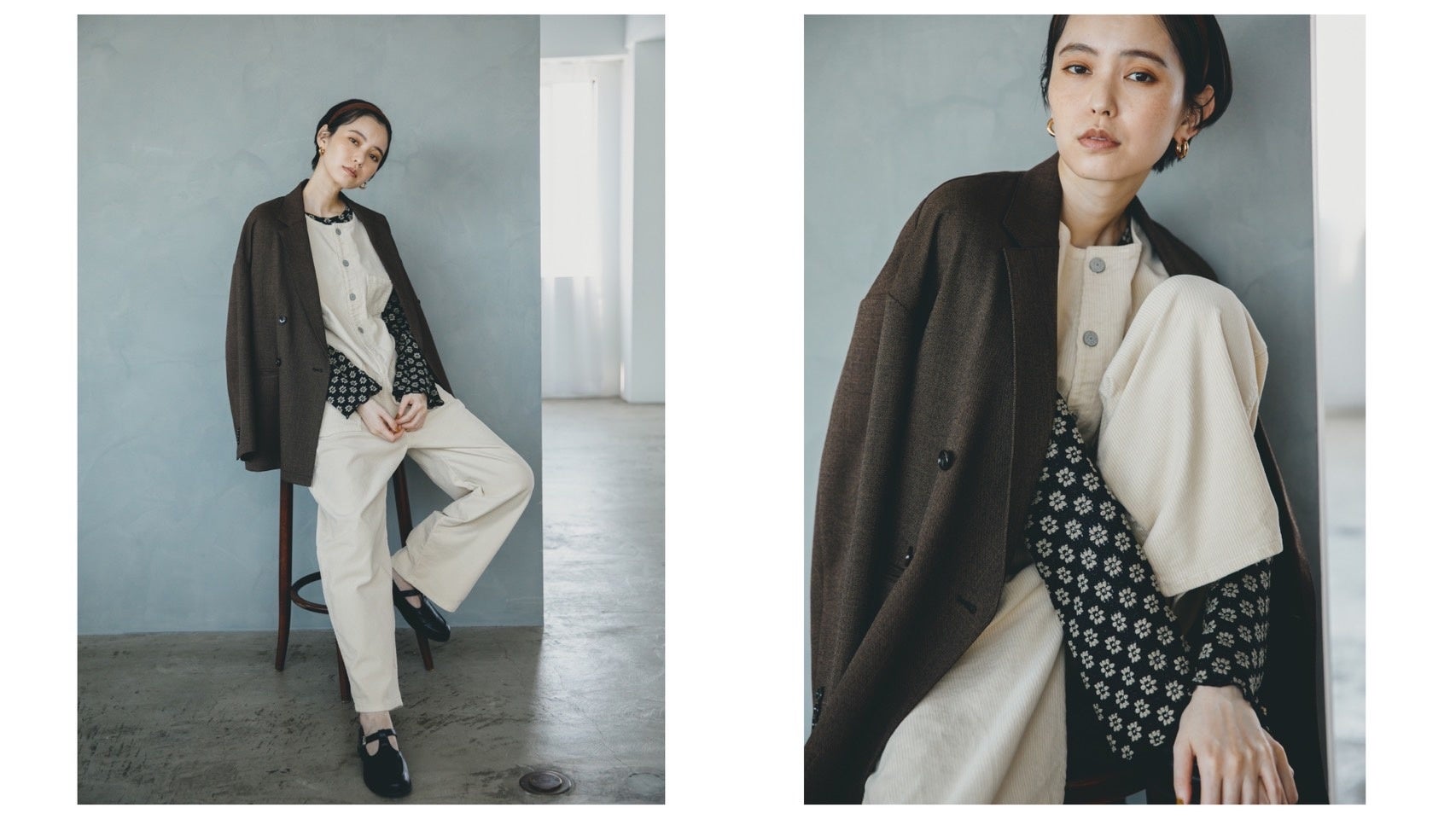 BUTTONFLY CORDUROY SALOPETTE￥15,950