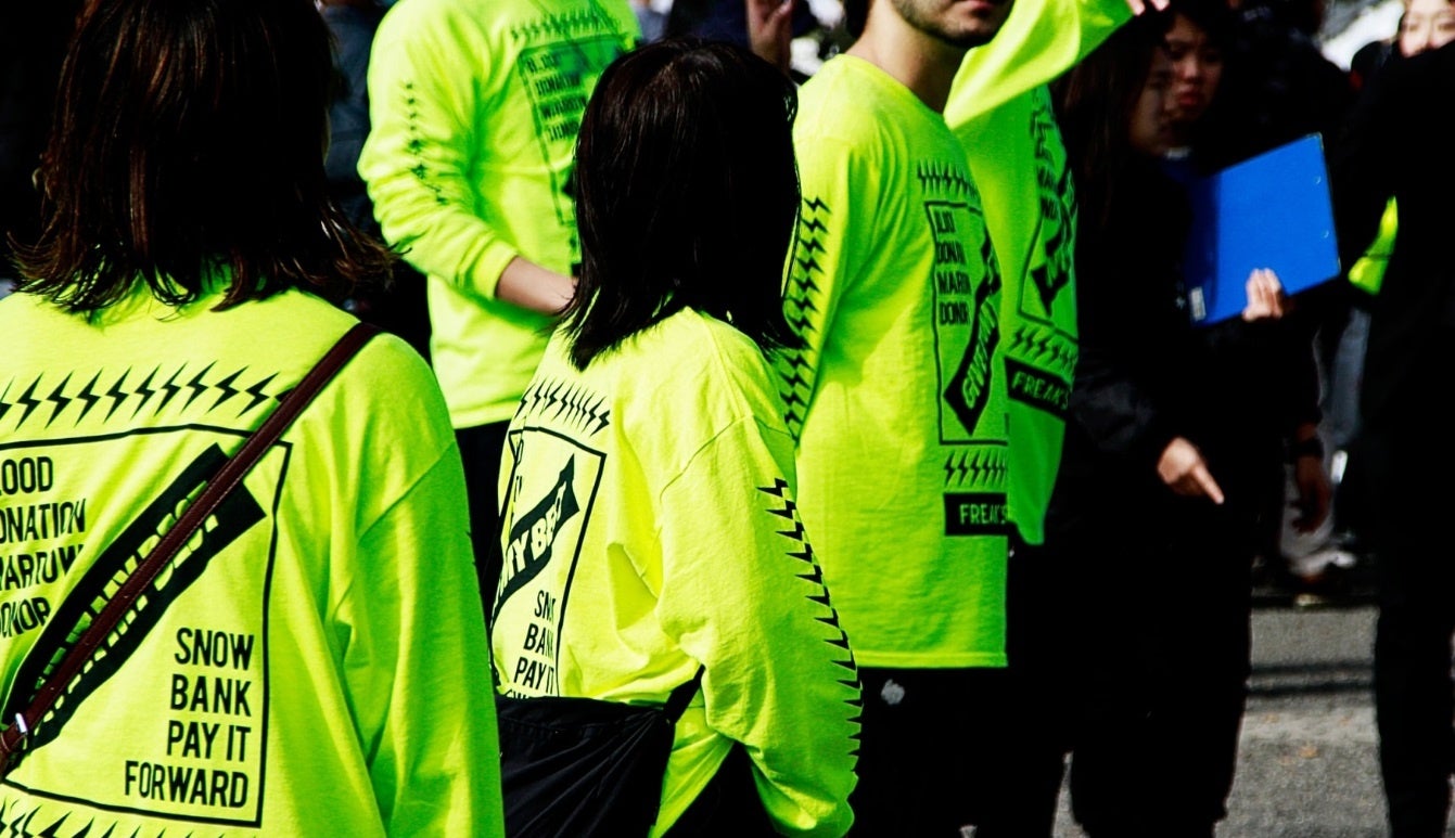 2017年から東京雪祭で4回目の提供に。