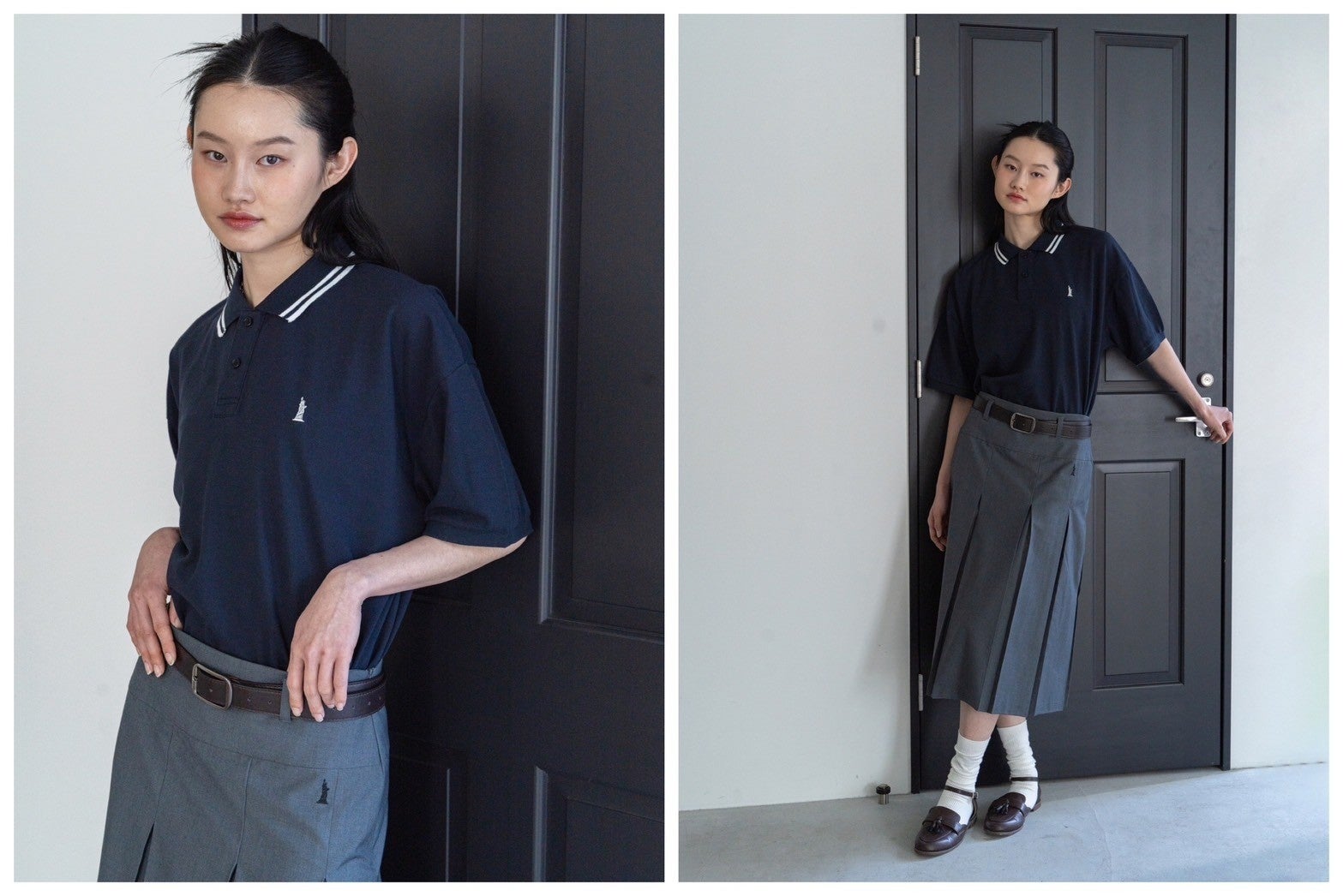 BLACK YELLOW・BLACK WHITE PINK・NAVY&nbsp; ￥5,995(taxin)