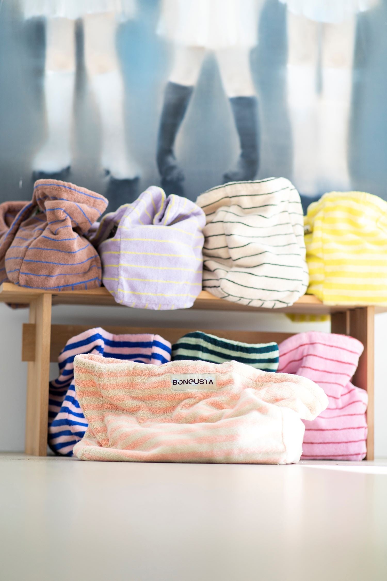 希少※デンマーク発・新鋭ブランドBLEND・防寒/防風・フード付き・中綿ジャンパー/ブルゾン・M/紺 超希少まるでウイスキー！？カリブ海と北欧のダブル熟成！希少な新